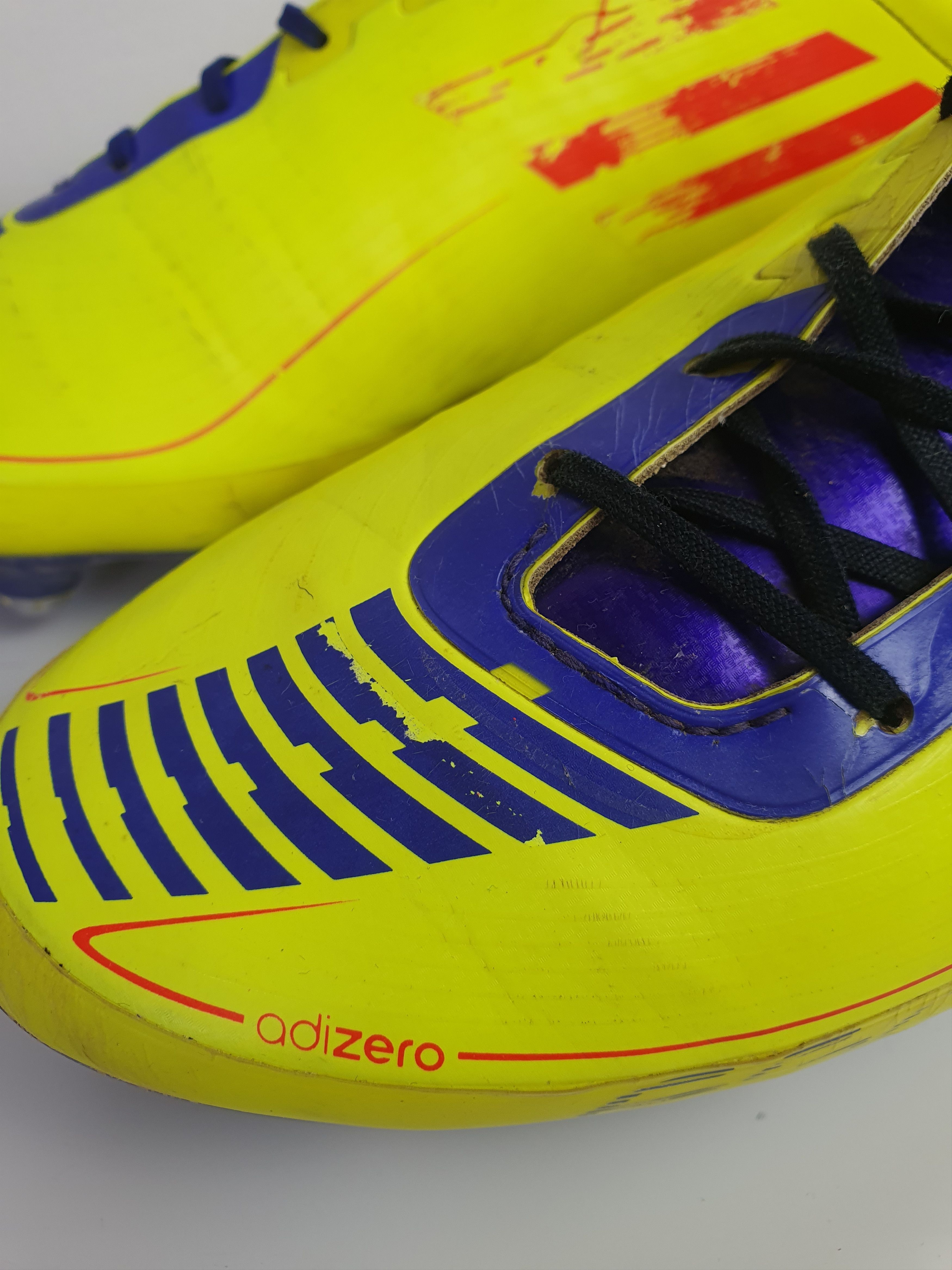 Adidas Vintage ADIDAS F30/F50 ADIZERO TRX RARE SOCCER BOOTS Size 42 Size US 8.5 / EU 41-42 - 17 Thumbnail