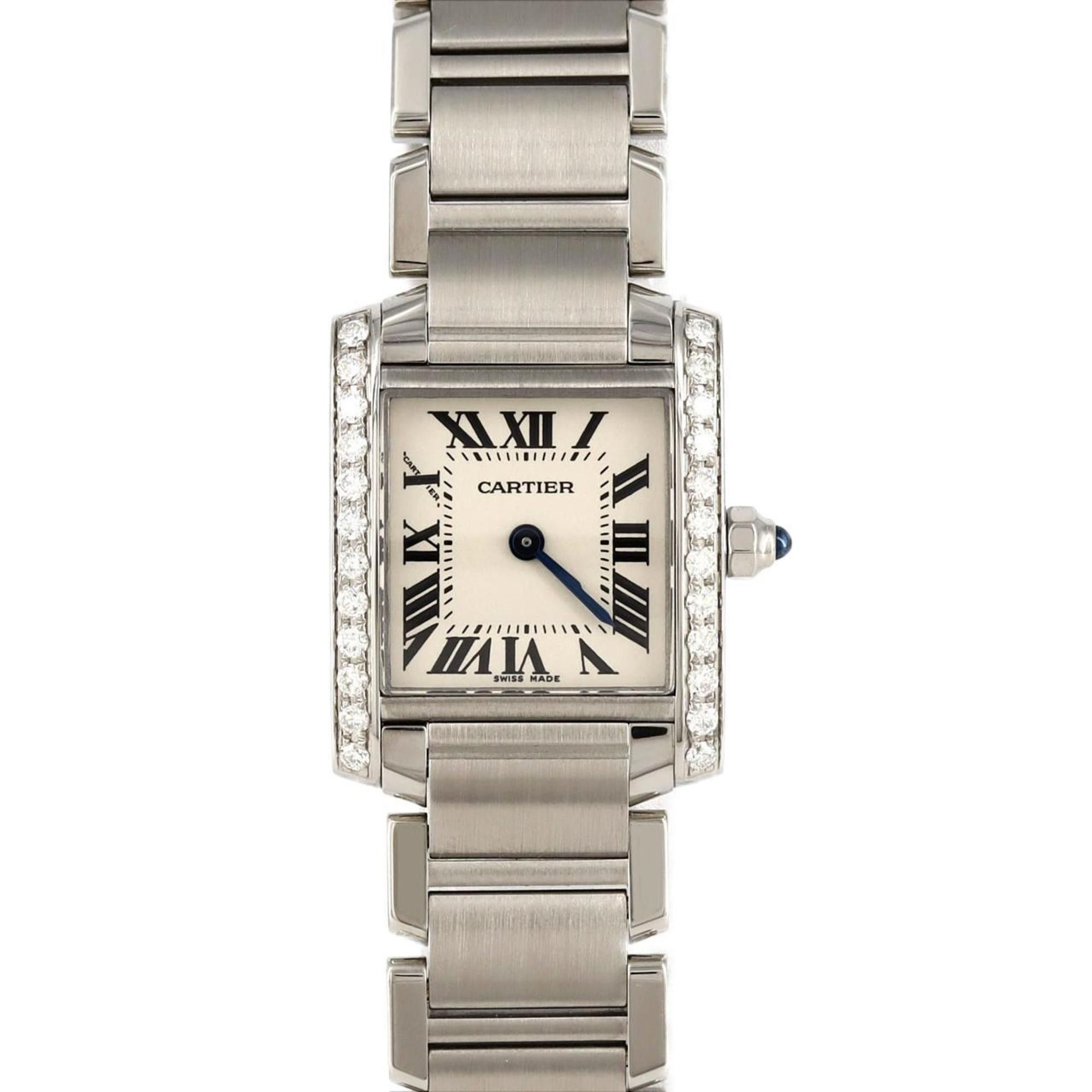 Cartier Cartier Tank Francaise SM D W4TA0008 SS Wristwatch Quartz Size ONE SIZE - 1 Thumbnail