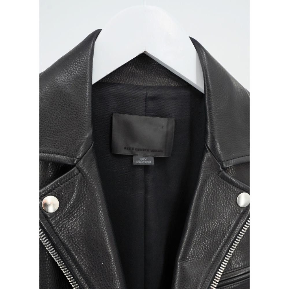 Alexander Wang Alexander Wang Leather Biker Jacket Size 4 Size S / US 4 / IT 40 - 7 Thumbnail