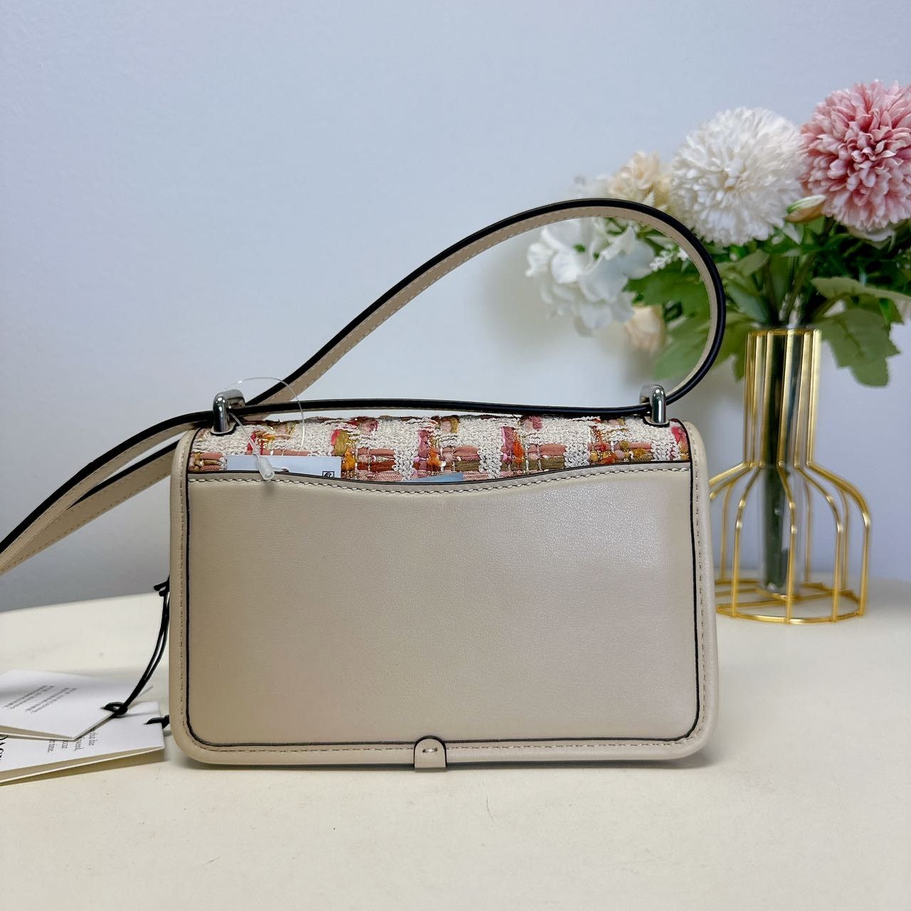 Coach Coach CP096 Bandit Crossbody Bag In Tweed IN Neutral Multi Size ONE SIZE - 3 Thumbnail