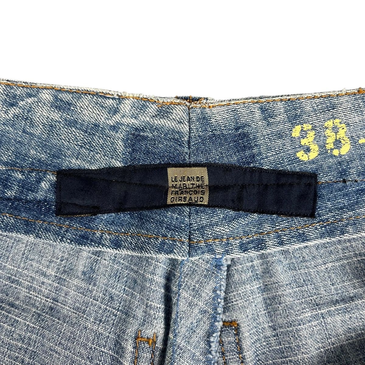 Marithe + Francois Girbaud RARE 90s Marithe Francois Girbaud Vintage Baggy Denim Jeans Size US 34 / EU 50 - 7 Thumbnail