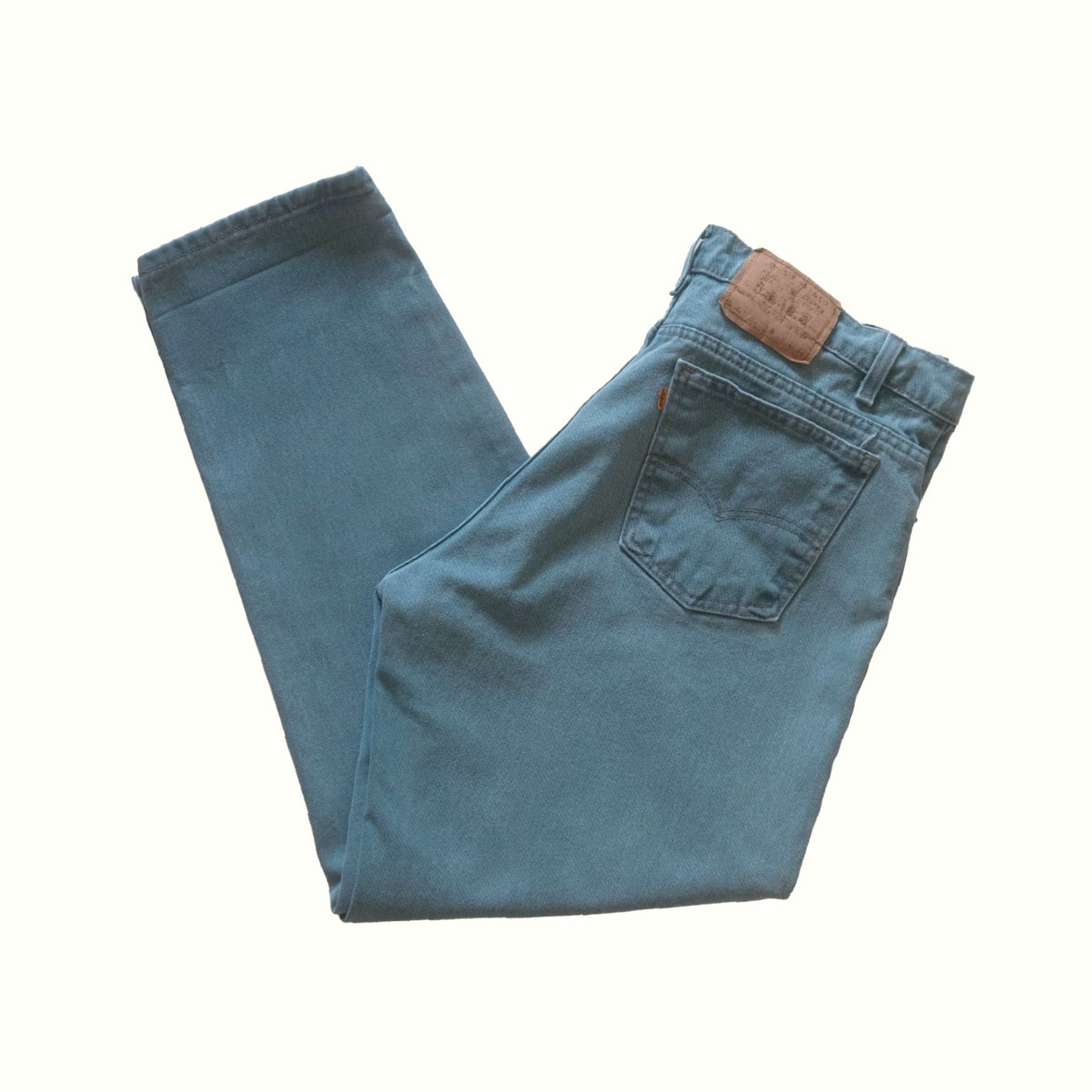 Levi's VINTAGE Levi's 550 Denim Jeans Relaxed Tapered Orange Tab USA Made 1994 38x32 Mens Jeans Size US 38 / EU 54 - 2 Thumbnail