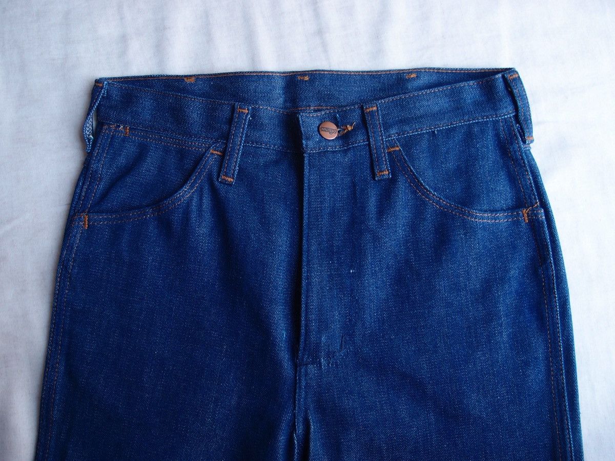 Wrangler Vintage Wrangler 945DEN Flare Denim Jeans MADE IN USA 29x38 Size US 29 - 1 Thumbnail