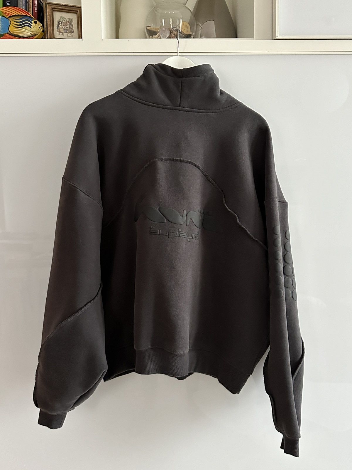 hunidesign Huni Deisgn Black Boxy Hoodie | Grailed