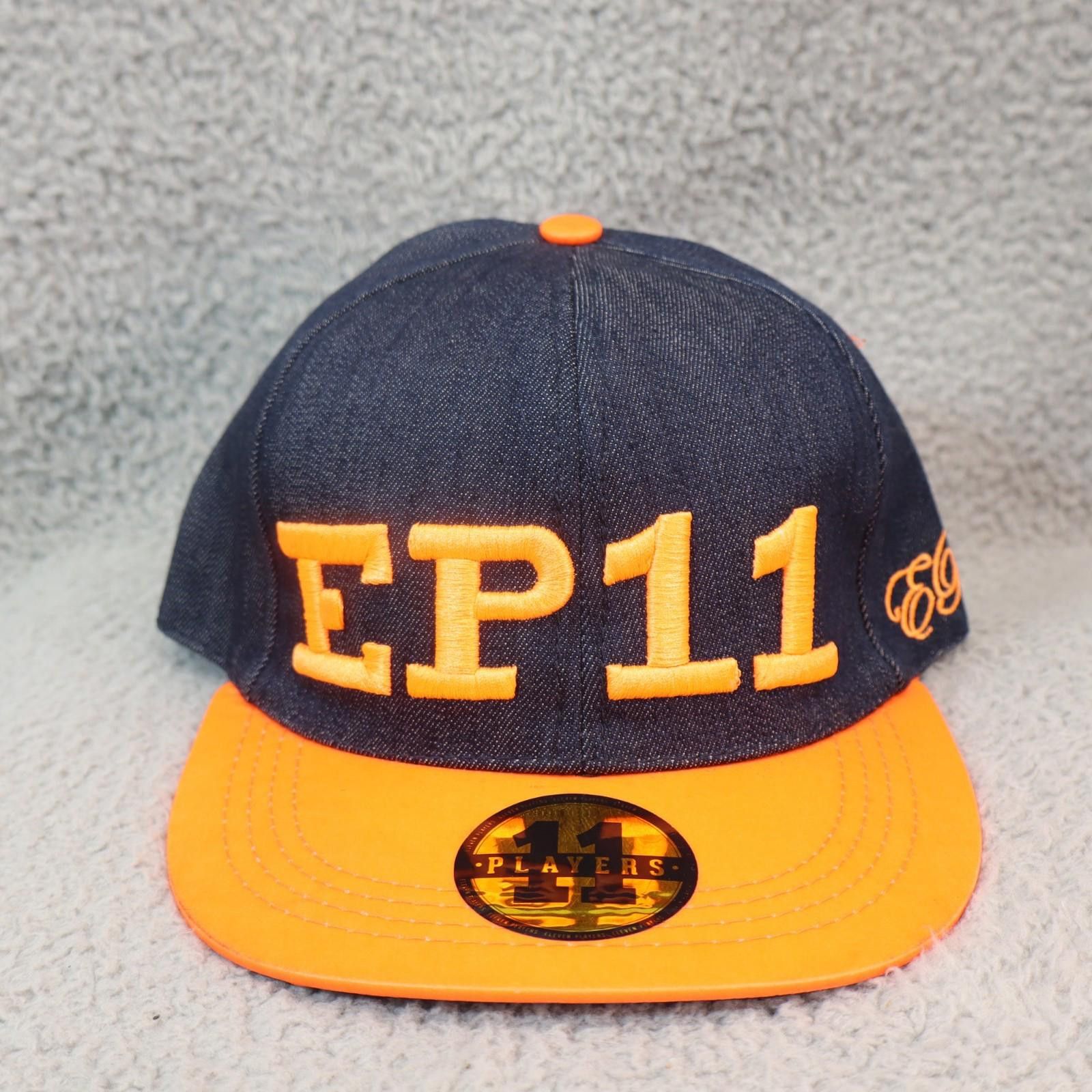 Other Black Orange Hat Cap Snapback Eleven Players EP11 Denim sk8 Size ONE SIZE - 1 Thumbnail