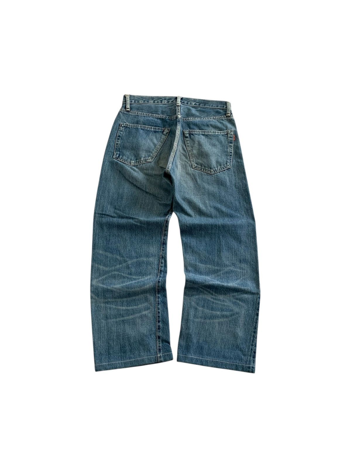 OMNIGOD Omnigod Orangeline Selvedge Faded Denim Size US 30 / EU 46 - 10 Thumbnail