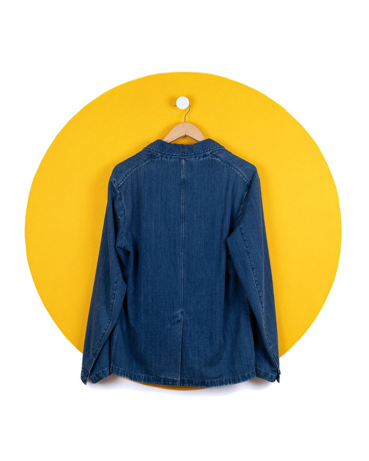 Prada Prada Denim Blazer Jacket Size 48R - 6 Thumbnail