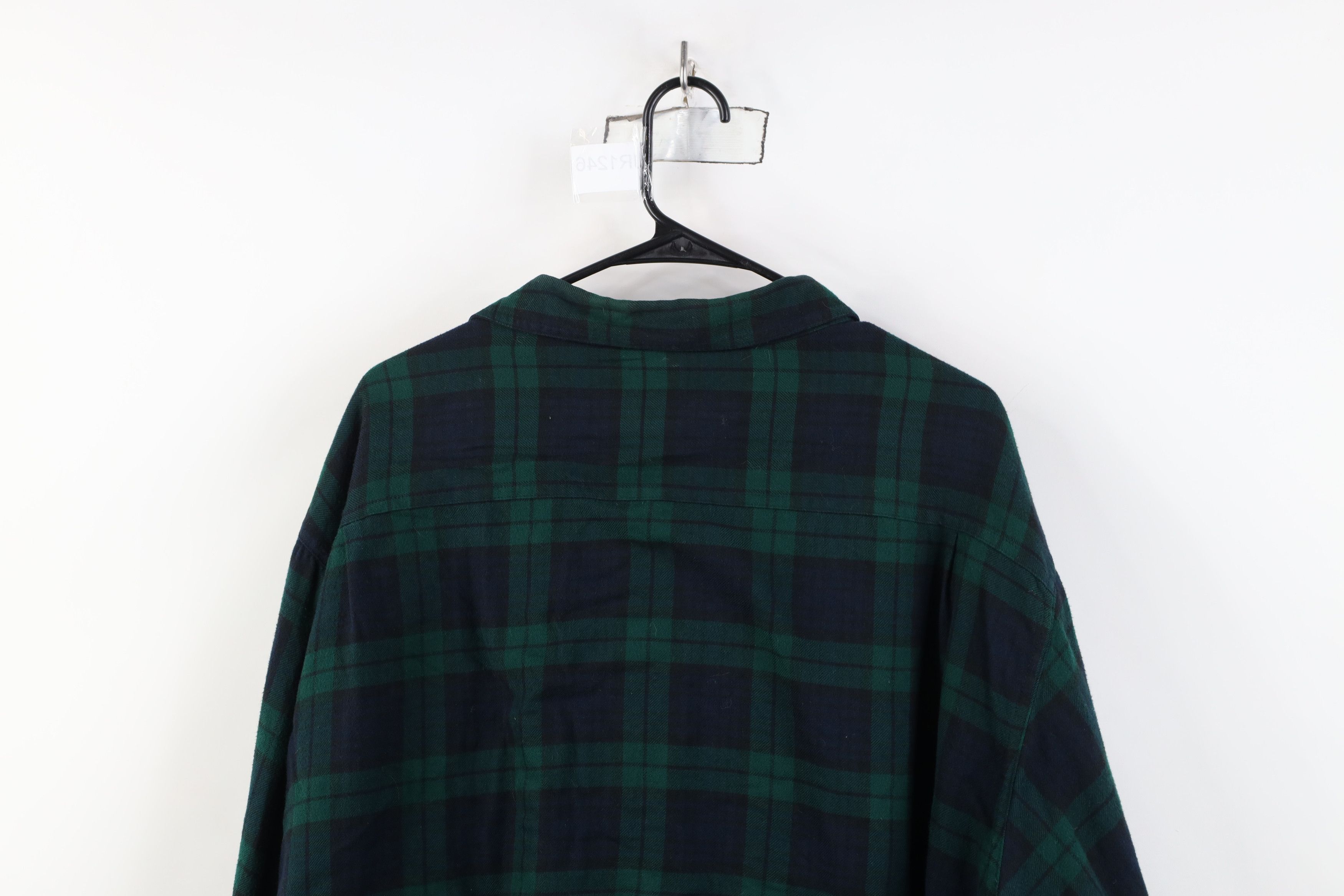 L.L. Bean Vintage LL Bean Fleece Lined Flannel Button Shirt Jacket Size US XXL / EU 58 / 5 - 14 Thumbnail