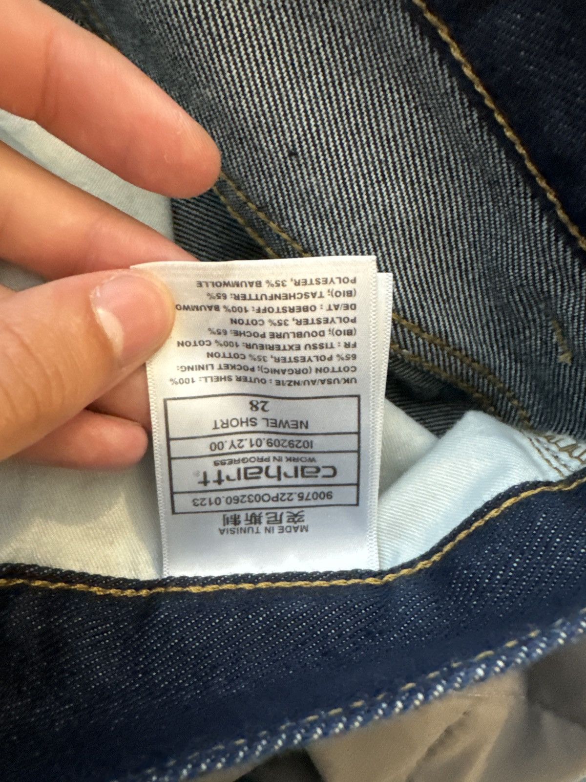 Carhartt Carhartt Denim Jorts Size 28 Size US 28 / EU 44 - 3 Thumbnail