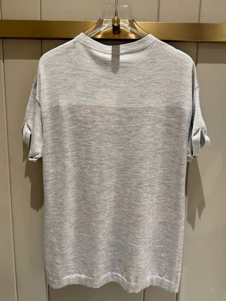 Brunello Cucinelli Brunello Cucinelli Crewneck Short-Sleeve Top. Size US S / EU 44-46 / 1 - 1 Thumbnail