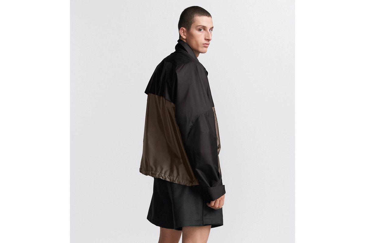 o1bcso1str0226 Blouson Jacket in Black/Brown