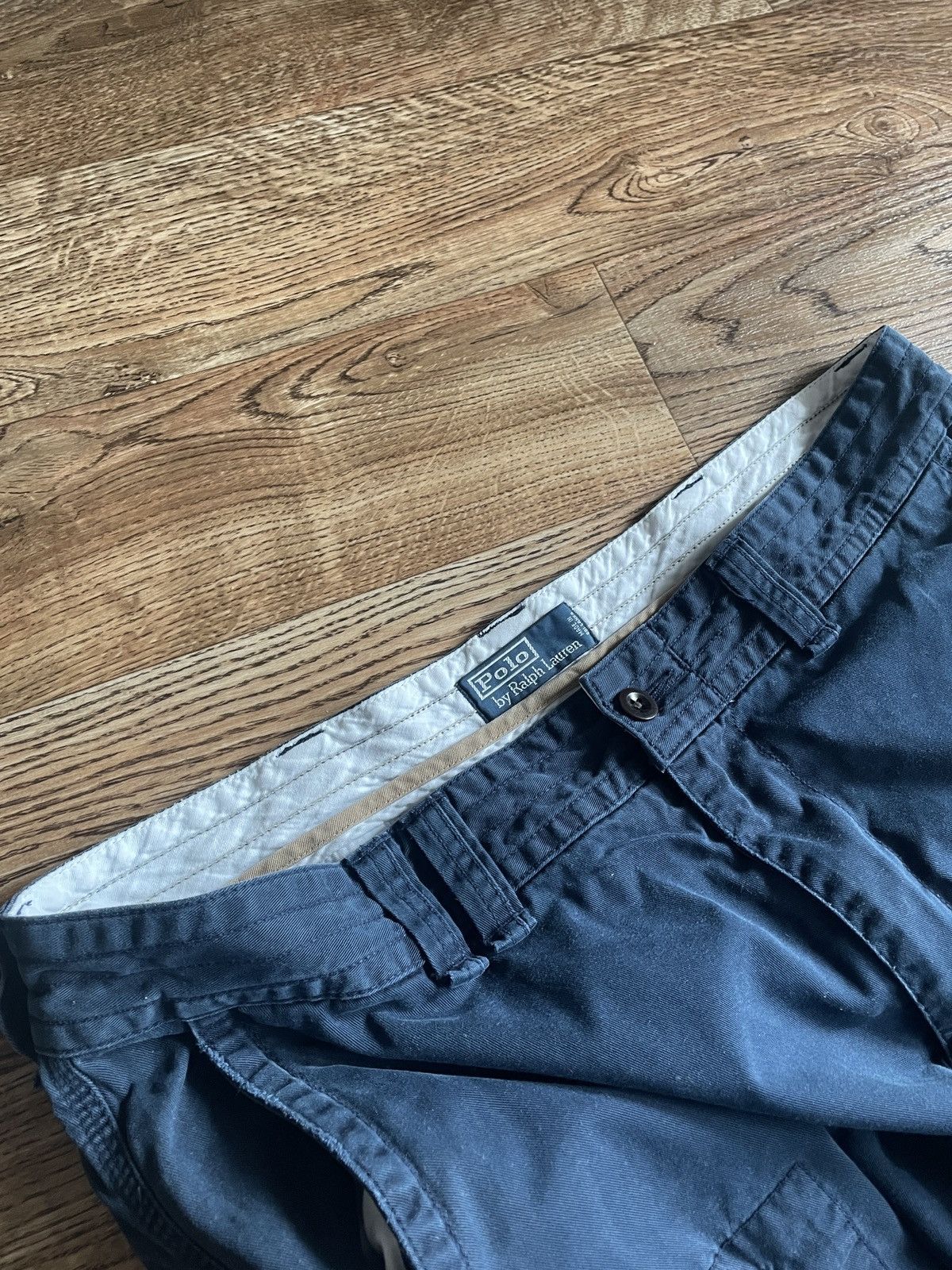 Polo Ralph Lauren × Vintage Vintage Y2K Polo Ralph Lauren Cargo Shorts Size US 38 / EU 54 - 4 Thumbnail