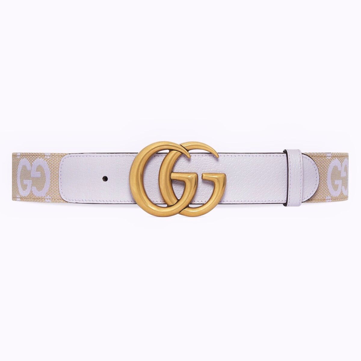Gucci Gucci GG Marmont Jumbo GG Canvas Belt 115 CM Size ONE SIZE - 1 Thumbnail
