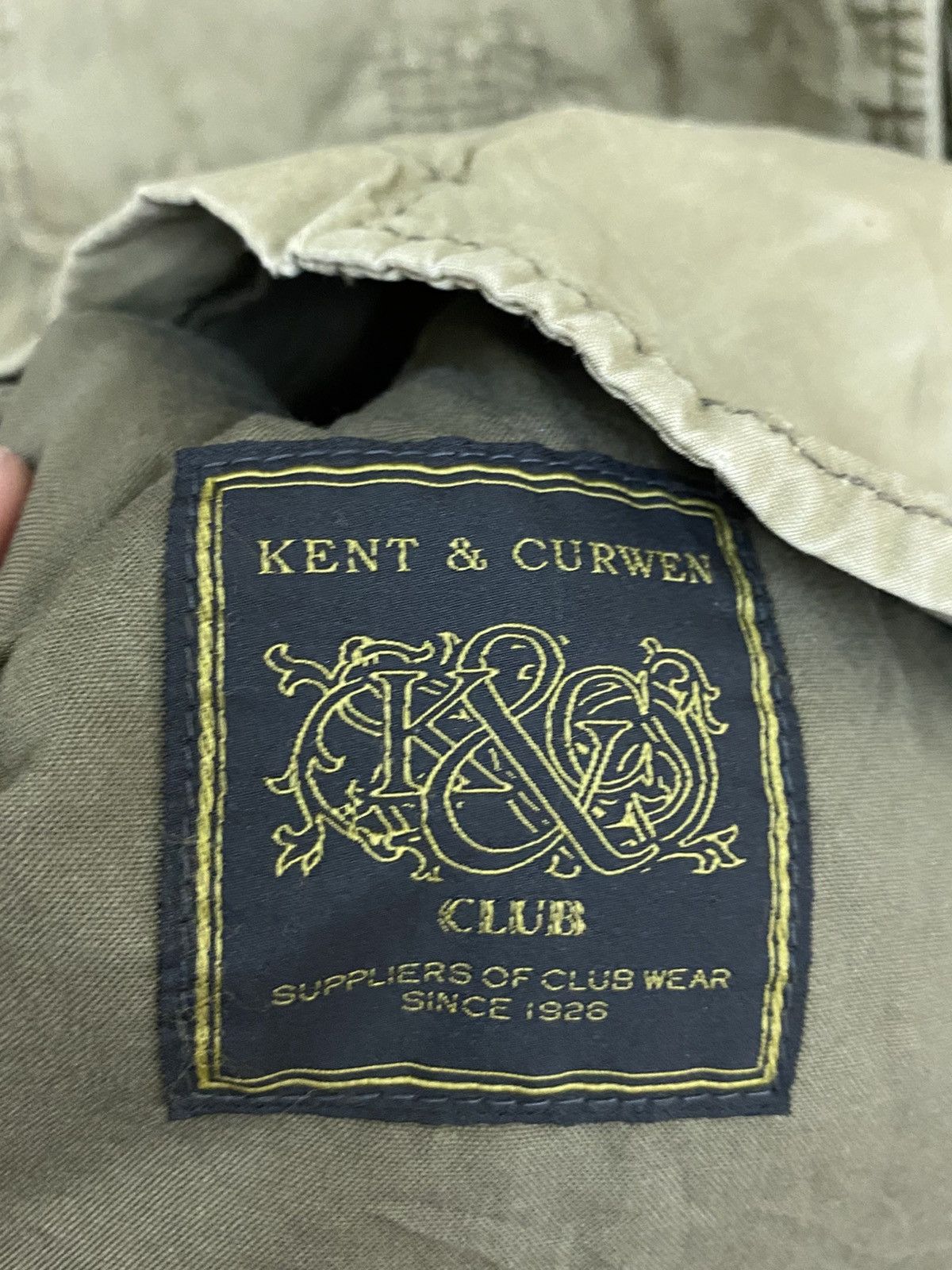 Kent & Curwen Kent & Curwen England Military Style Jacket Size US L / EU 52-54 / 3 - 10 Thumbnail