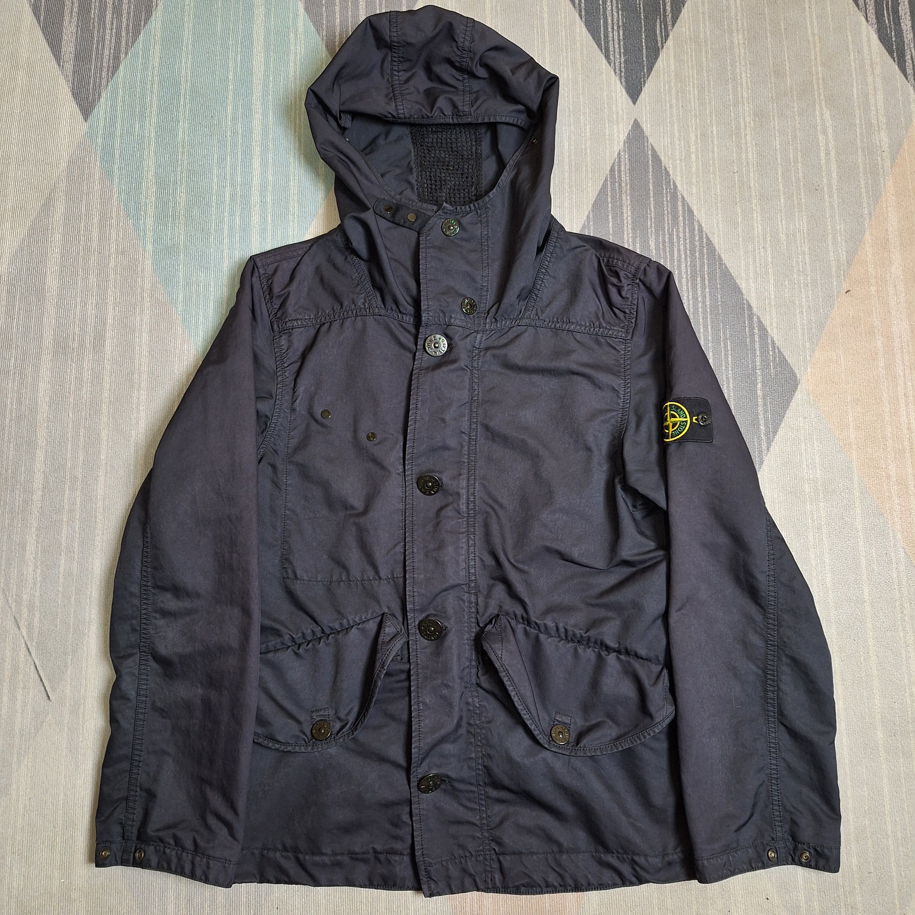 トップス STONE  24AW David Light-TC /size L Stone Island Polyester Tela & David Light-Tc Jacket in Black