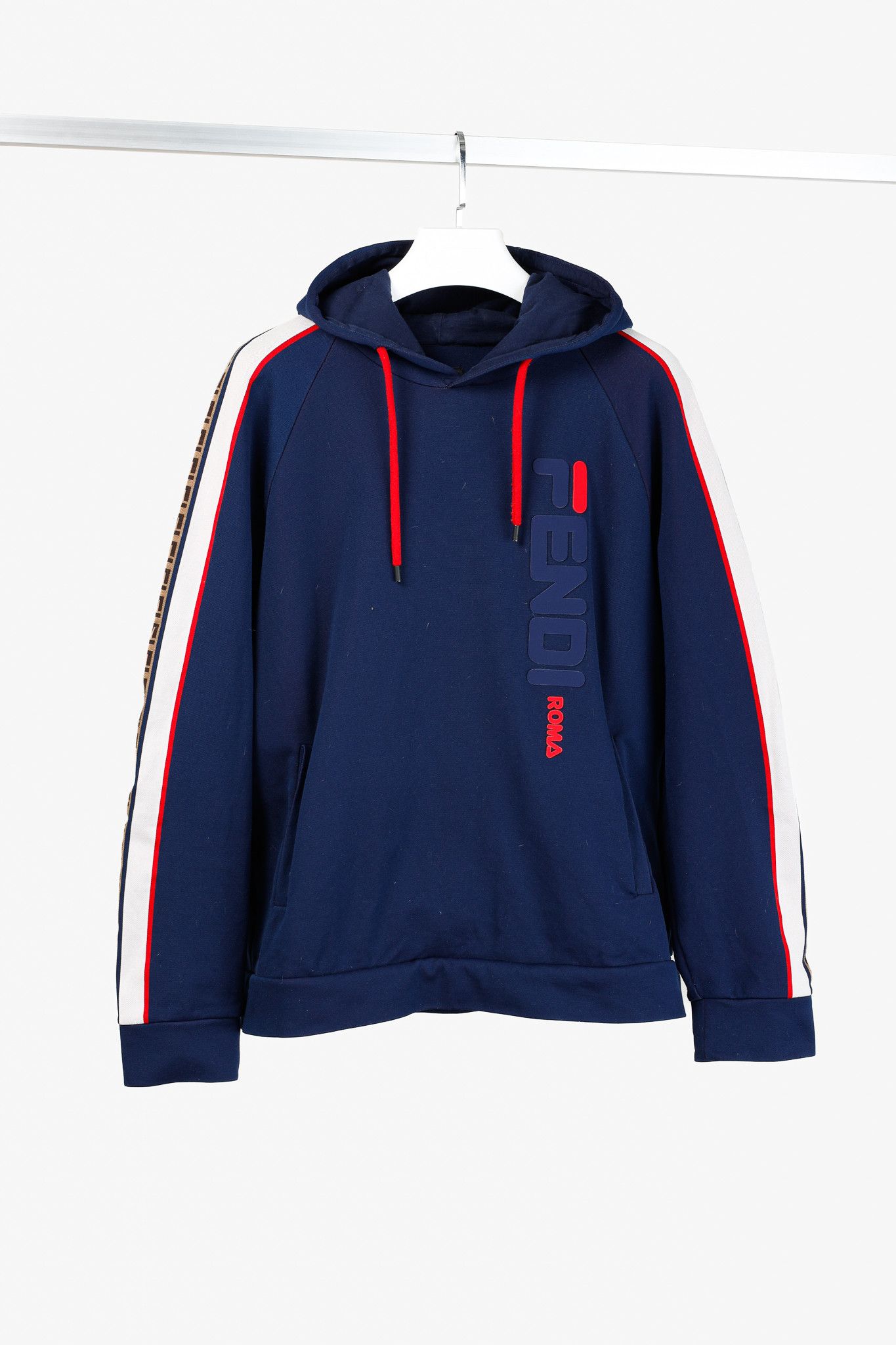 Fendi X Fila werth Hoodie