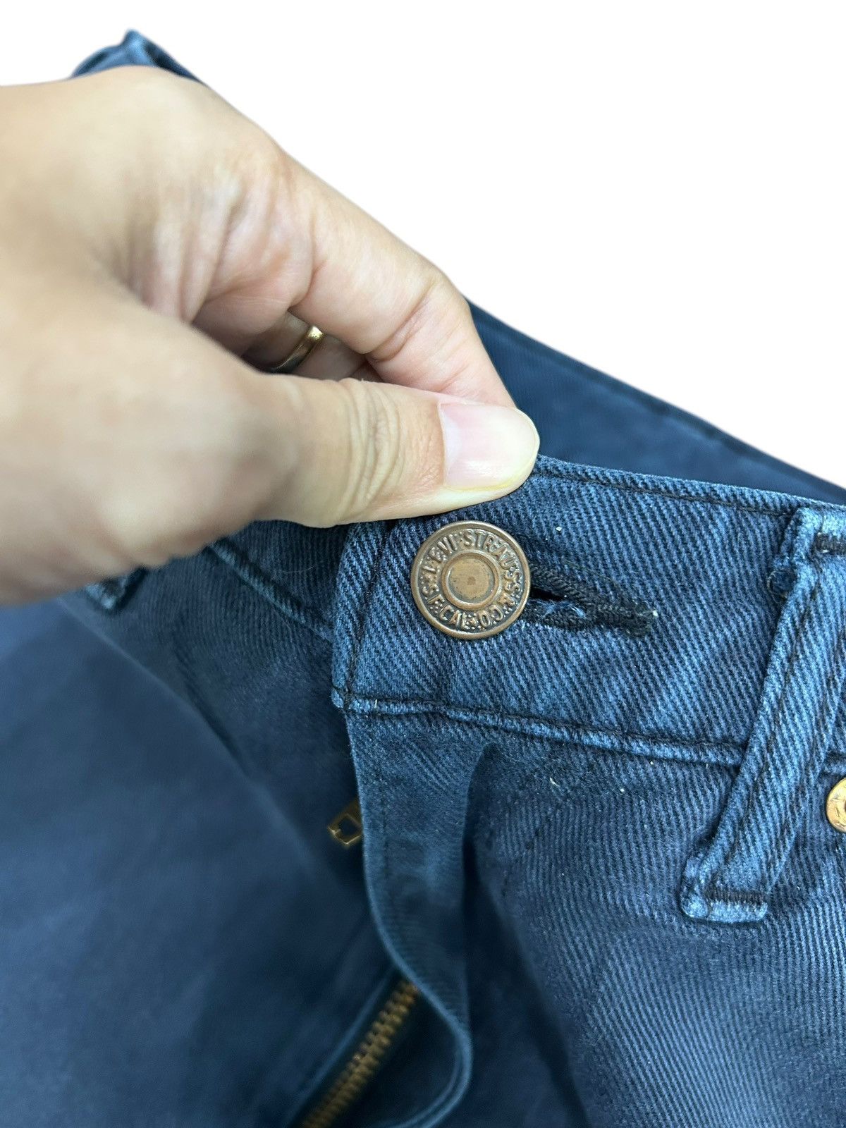Levi's × Levi's Vintage Clothing Vintage Levis 517 Bootcut Black Colour Size US 32 / EU 48 - 5 Thumbnail