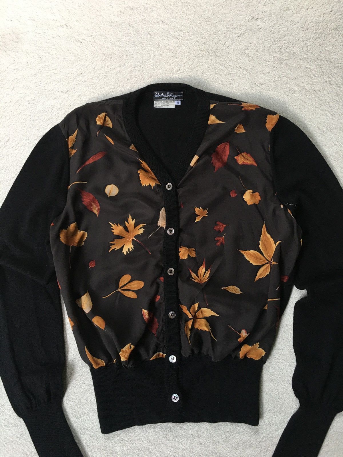 Salvatore Ferragamo Salvatore Ferragamo Floral Cardigan Size M / US 6-8 / IT 42-44 - 3 Thumbnail