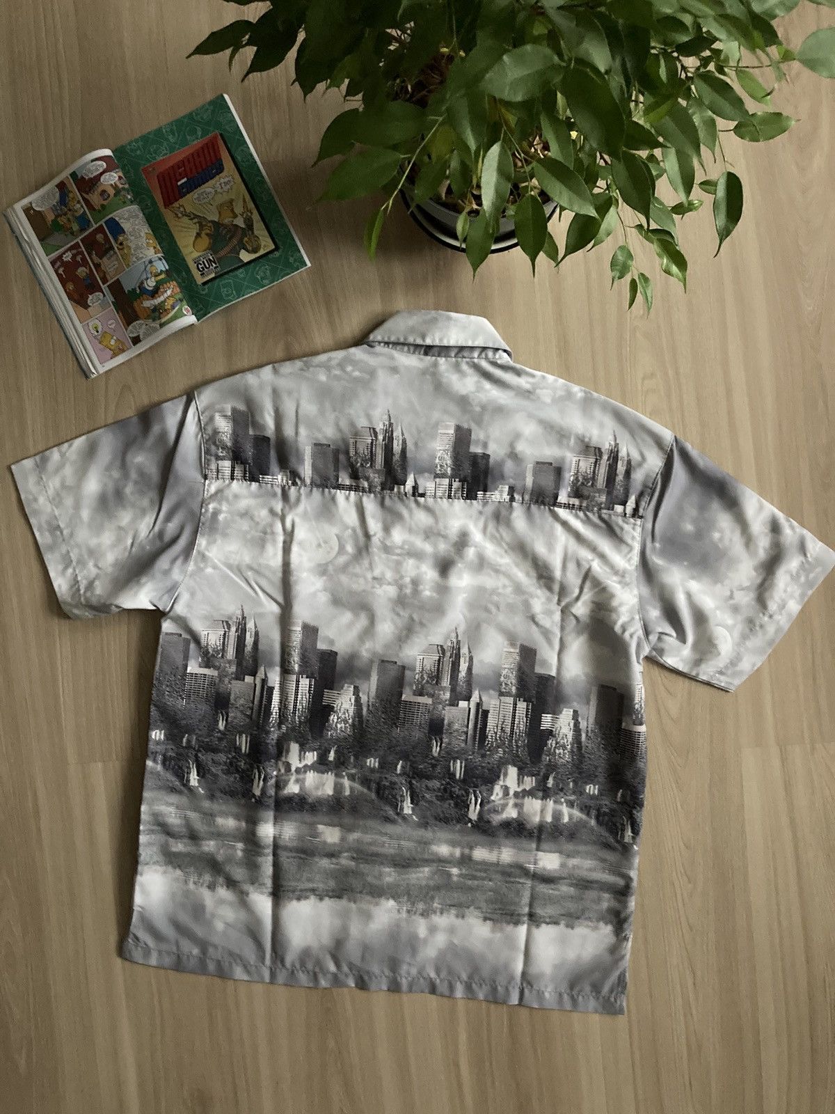 Vintage Vintage Polo Shirt New York Central Park Size US L / EU 52-54 / 3 - 3 Thumbnail