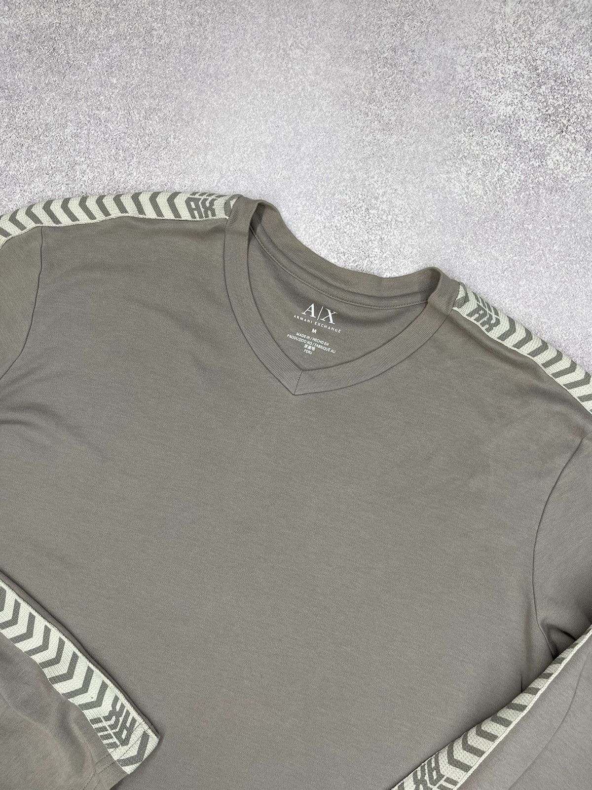Armani Exchange Mens Armani Exchange Longsleeve Lampas Size M Size US M / EU 48-50 / 2 - 4 Thumbnail
