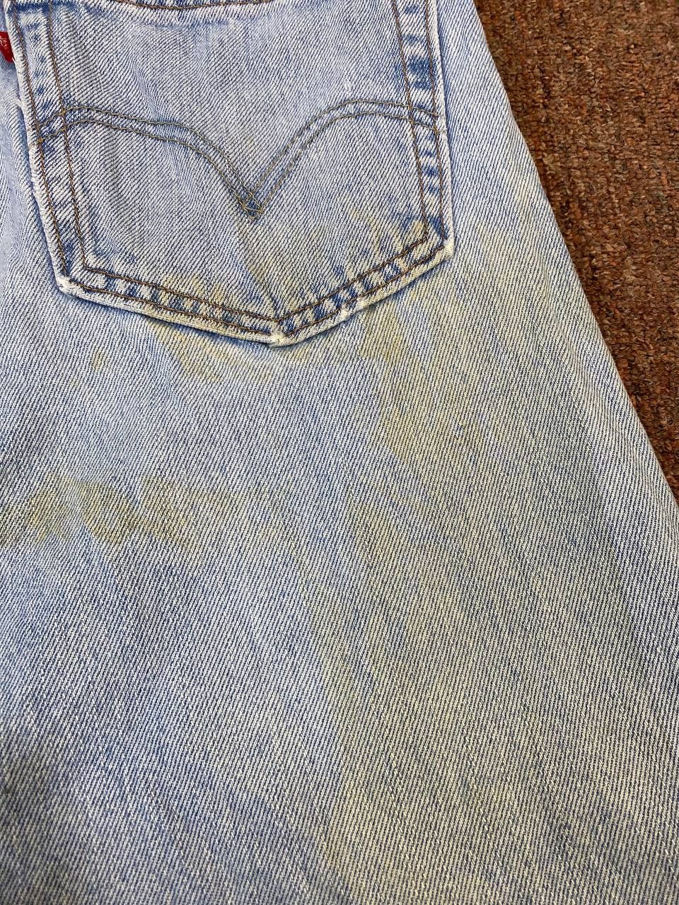 Levi's vintage levis 505 regular fit distressed denim Size US 33 - 4 Thumbnail
