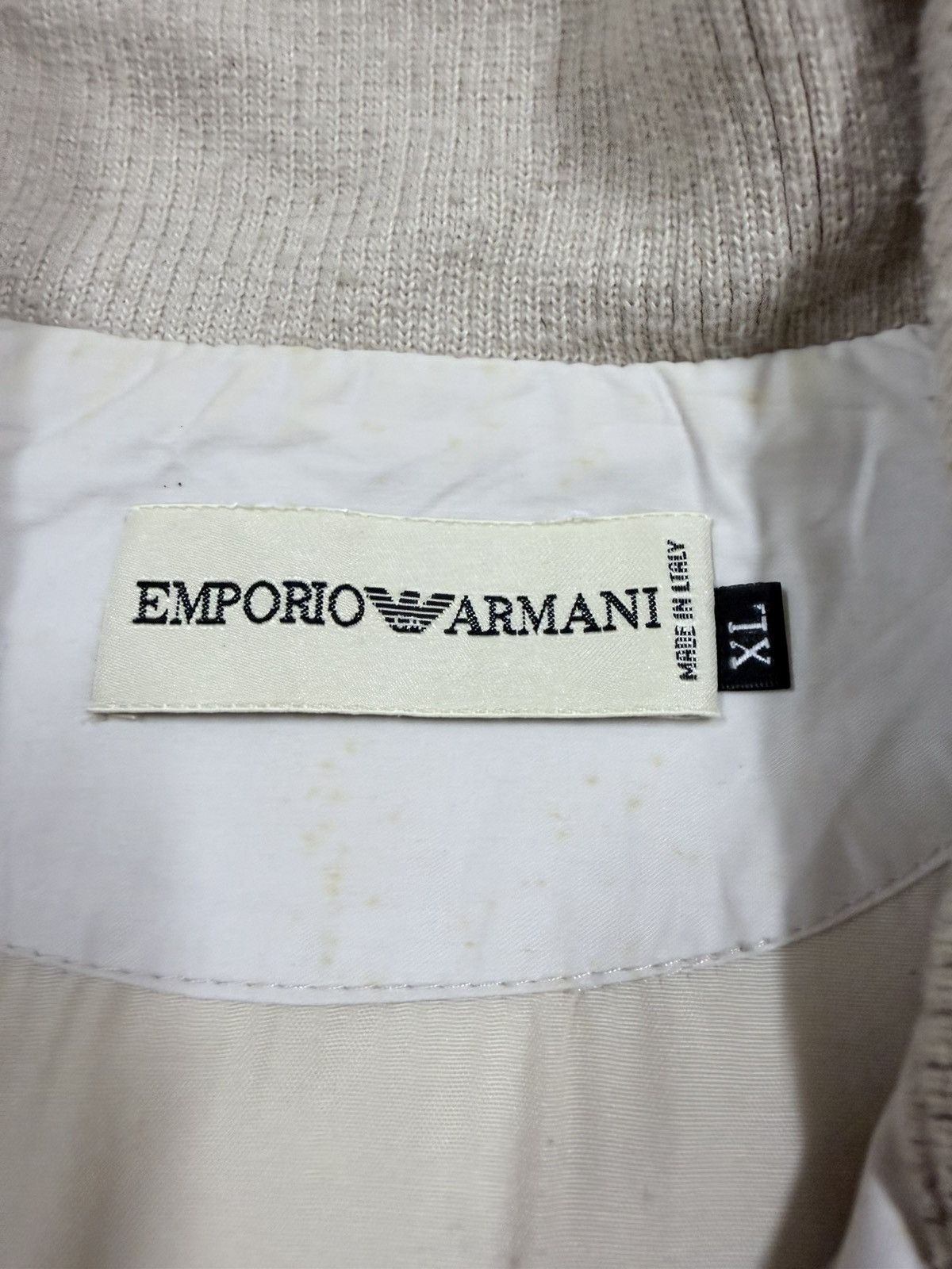 Emporio Armani Emporio Armani Field Cotton Jacket Made In Italy Size XL / US 12-14 / IT 48-50 - 15 Thumbnail