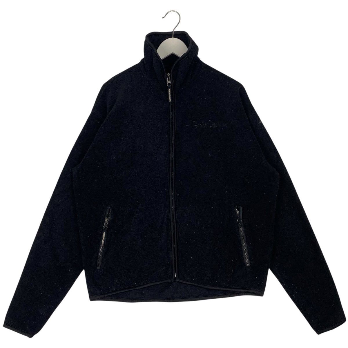 Other Vintage Harley Davidson Plain Fleece Full Zip Sweater Black Size US M / EU 48-50 / 2 - 1 Thumbnail