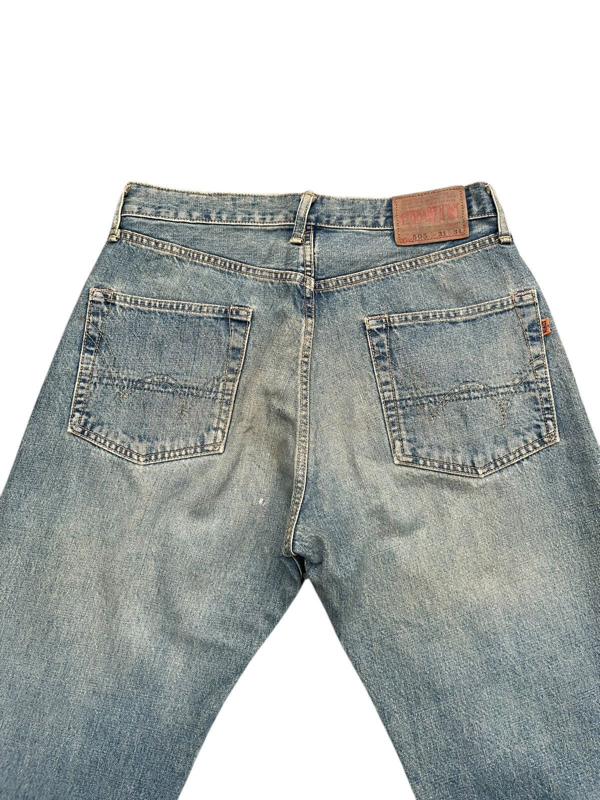 Edwin Vintage 90’s Edwin 505 Selvedge Jeans Size US 31 - 9 Thumbnail