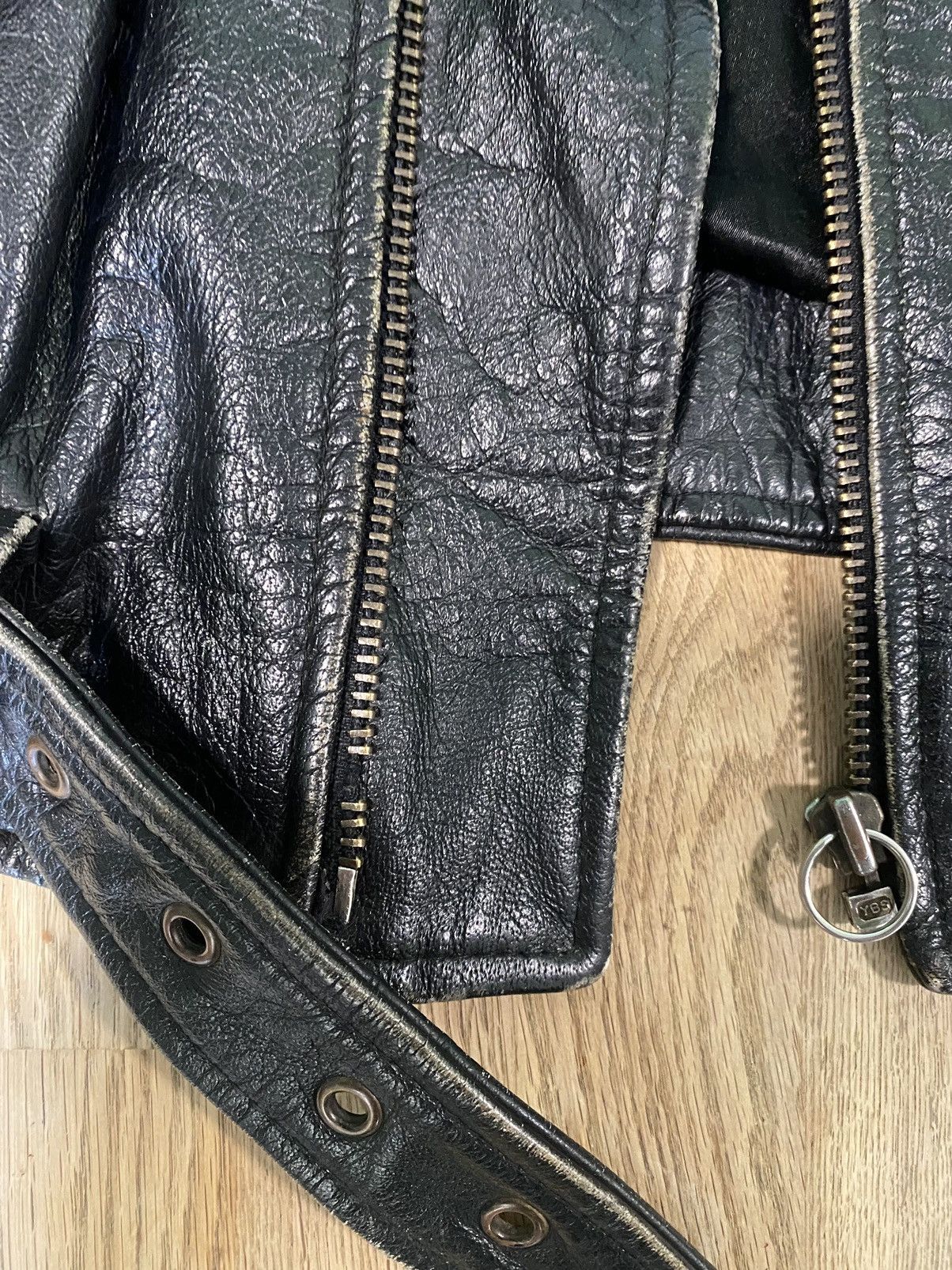 Vintage Maffay Leather Jacket Size US M / EU 48-50 / 2 - 4 Thumbnail