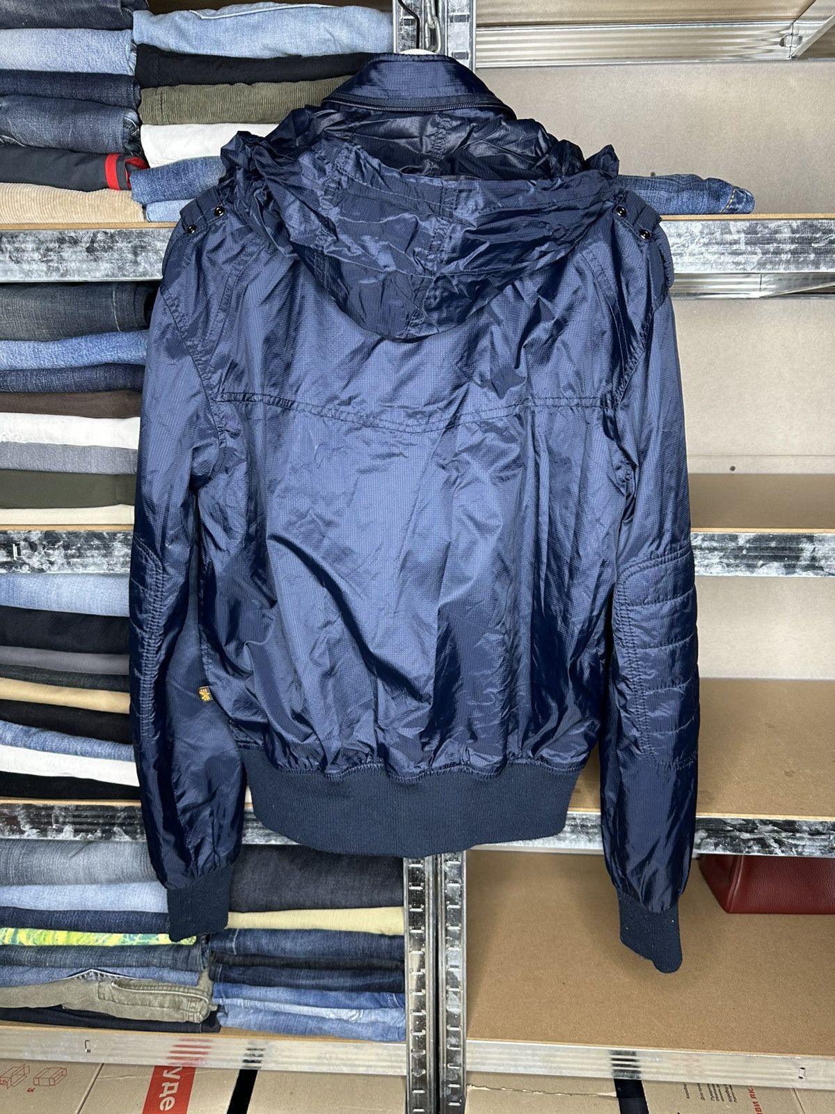 Alpha Industries Alpha Industries Hooded Windbreaker Bomber Jacket Size US XL / EU 56 / 4 - 2 Thumbnail