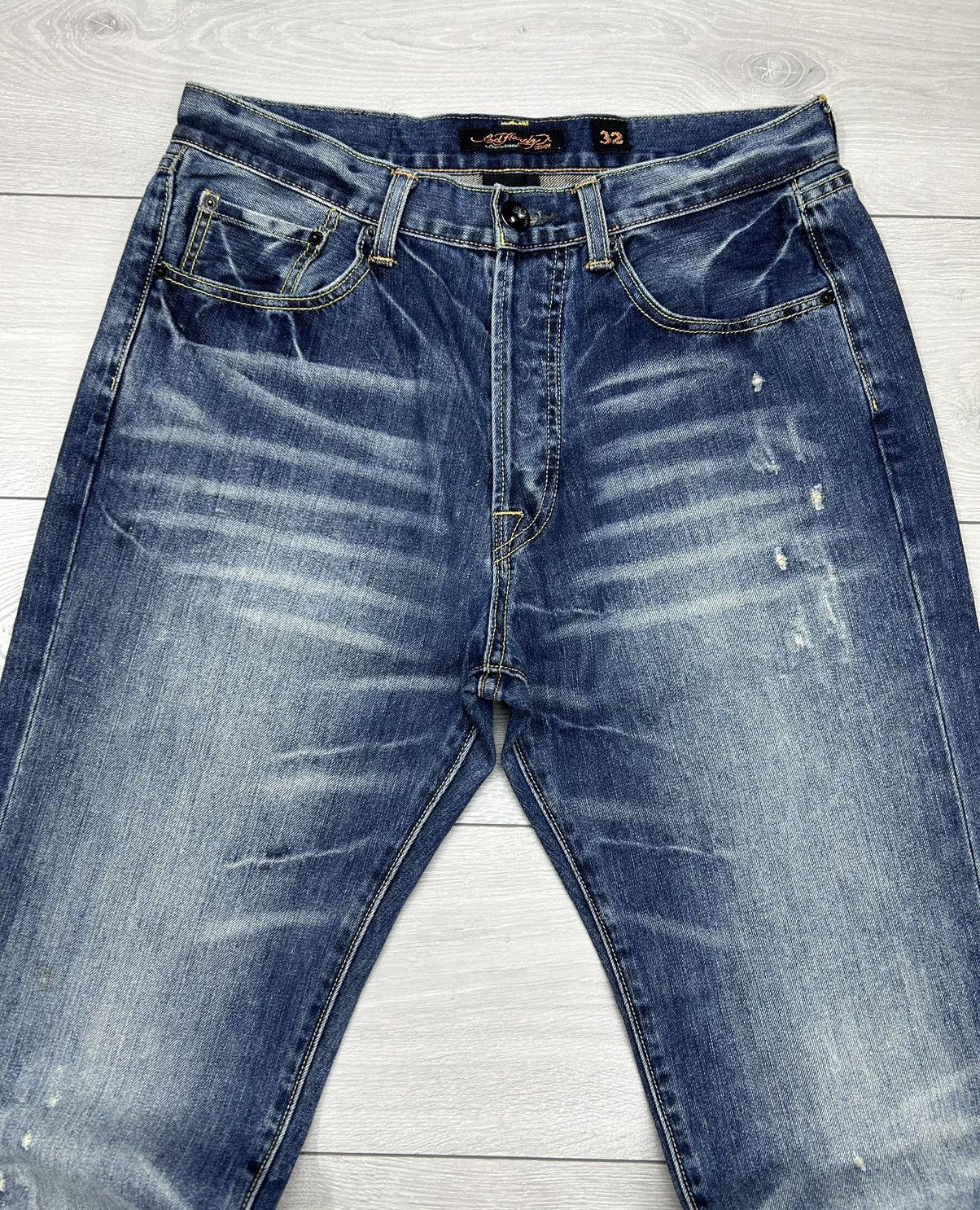 Ed Hardy Ed Hardy Vintage Denim Jeans size 32 Size US 32 / EU 48 - 5 Thumbnail