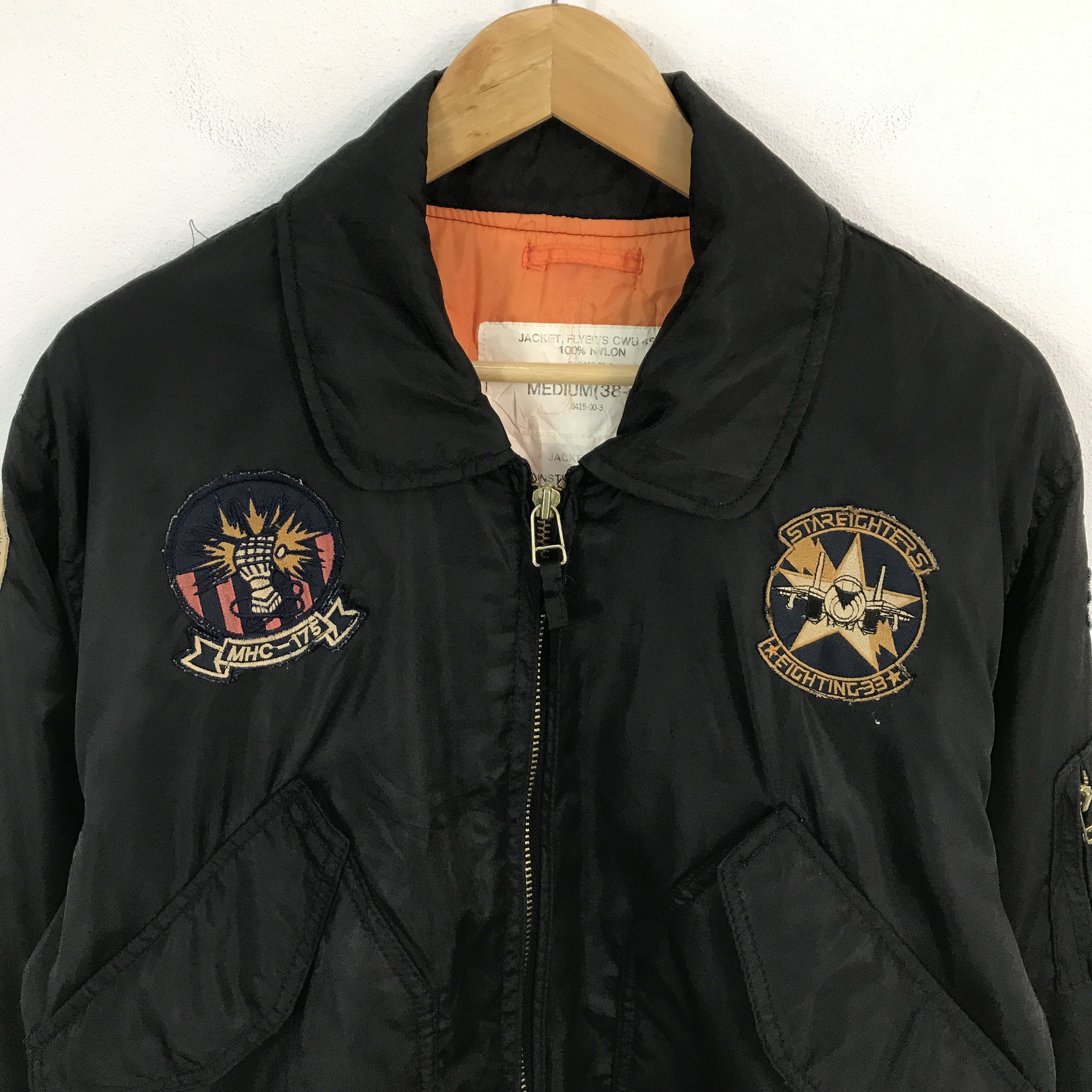 Japanese Brand meal combat individual Ma1 style Bomber jacket Size US M / EU 48-50 / 2 - 3 Thumbnail