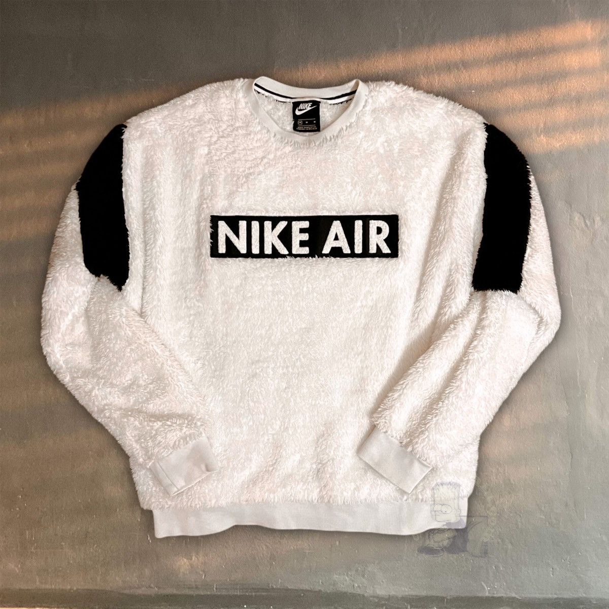 Nike fuzzy sweatshirt best sale