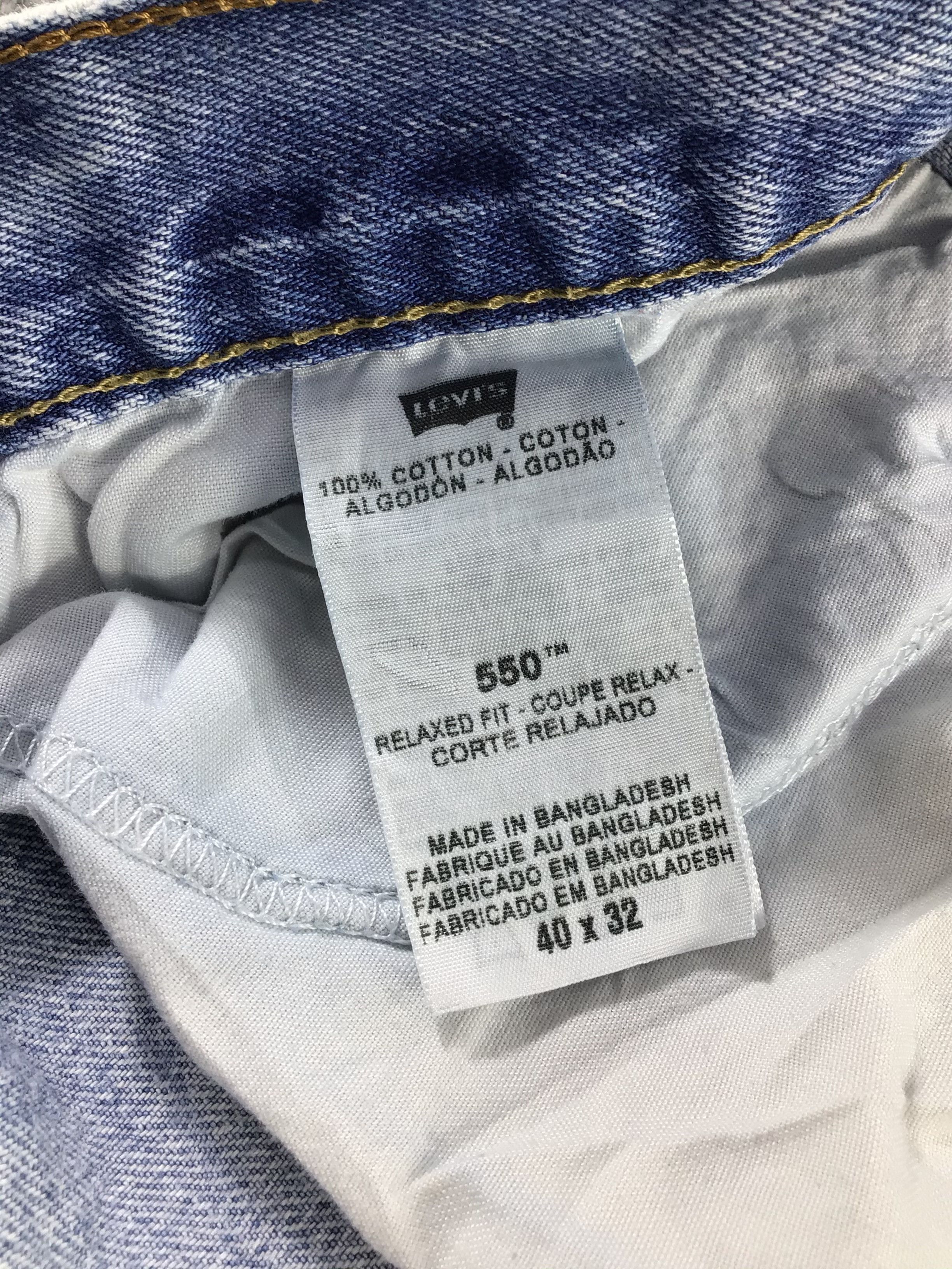 Levi's Vintage Levis 550 Jeans-JM562 Size US 38 / EU 54 - 10 Thumbnail