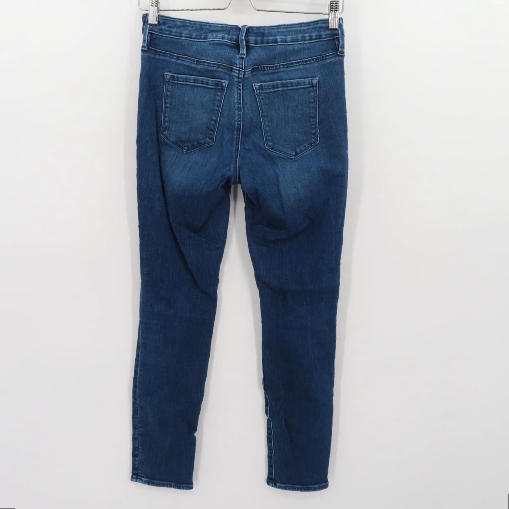 Athleta Athleta Sculptek Women Jeans Skinny Regular 2 Medium Blue Cotton Blend Denim Stretch 5-Pocket 28.5 Inseam Womens Jeans Size 26" / US 2 / IT 38 - 5 Thumbnail