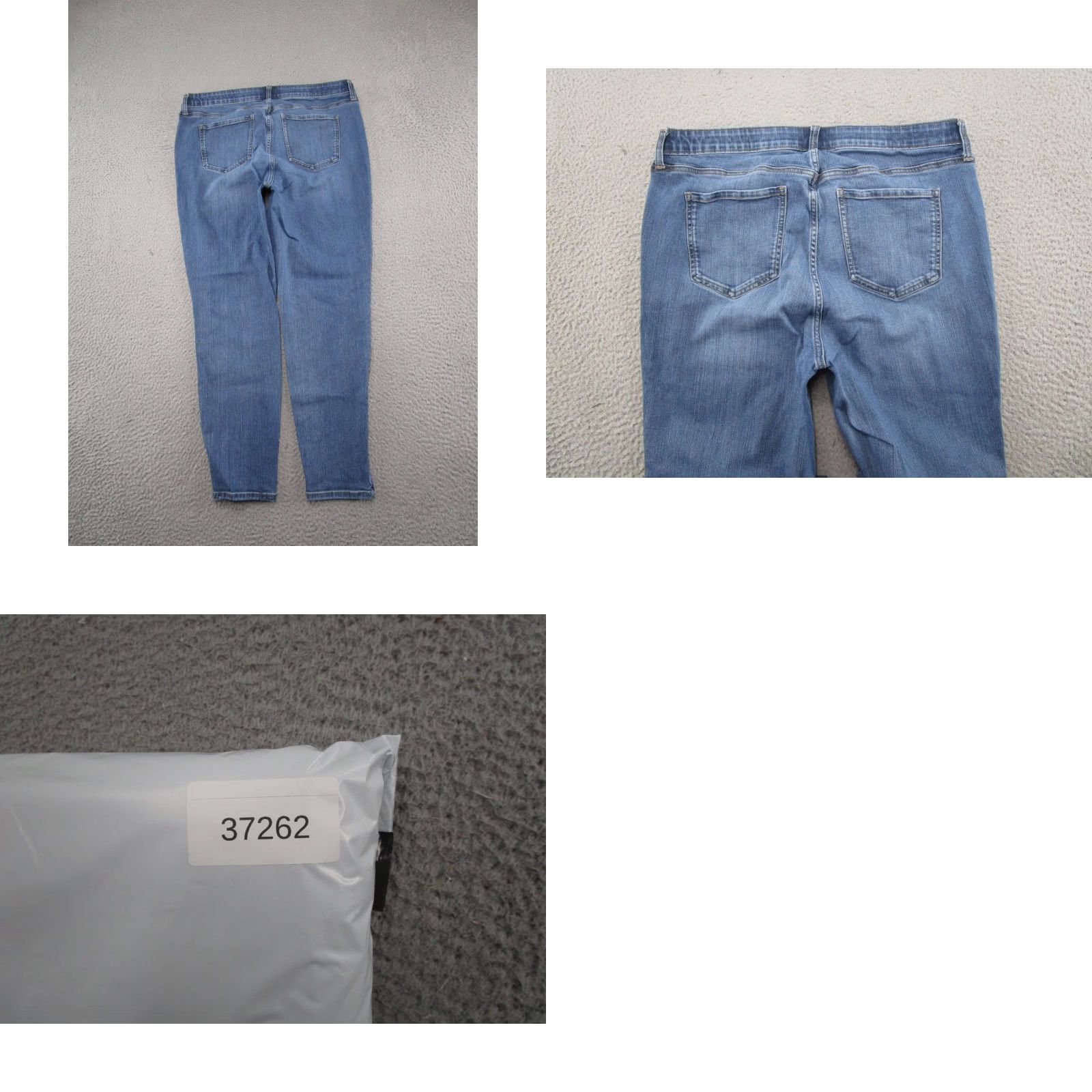 Torrid Torrid Jeans Button Fly High Rise Blue Premium Stretch Skinny Jeans 18R Womens XS? Size 40" / US 18 - 9 Thumbnail