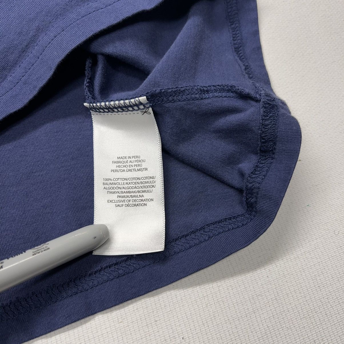 Polo Ralph Lauren Polo Ralph Lauren Hooded Tee Shirt Blue Hoodie Logo Y2K Size US L / EU 52-54 / 3 - 7 Thumbnail