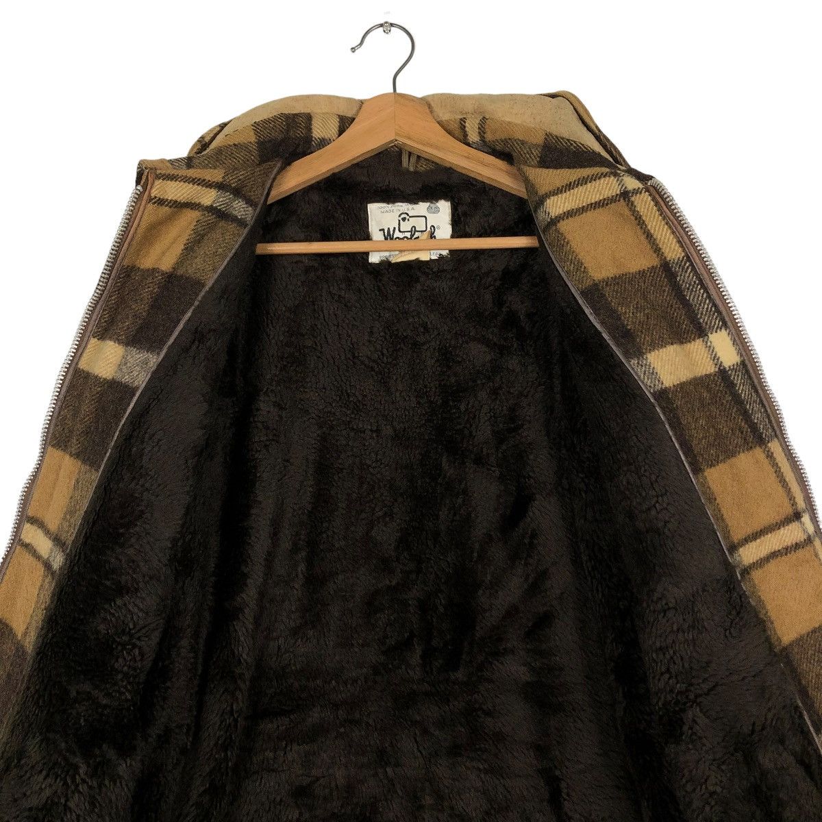 Woolrich Woolen Mills 🔥VINTAGE WOOL JACKET WOOLRICH MADE IN USA TARTAN DESIGN Size US XL / EU 56 / 4 - 16 Thumbnail