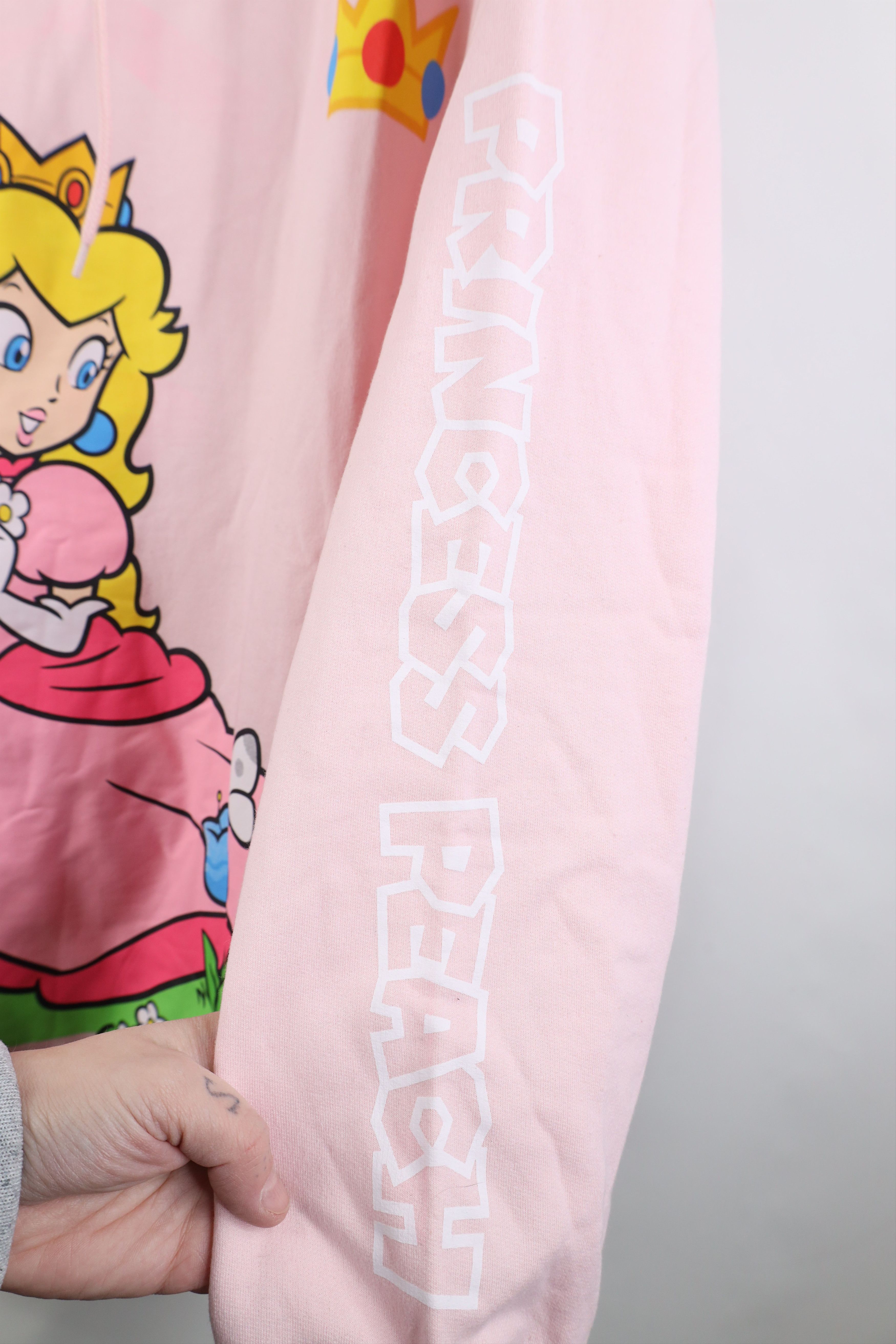 Nintendo Y2K Nintendo Super Mario Princess Peach Video Game Hoodie Size XXL / US 16-18 / IT 52-54 - 4 Thumbnail