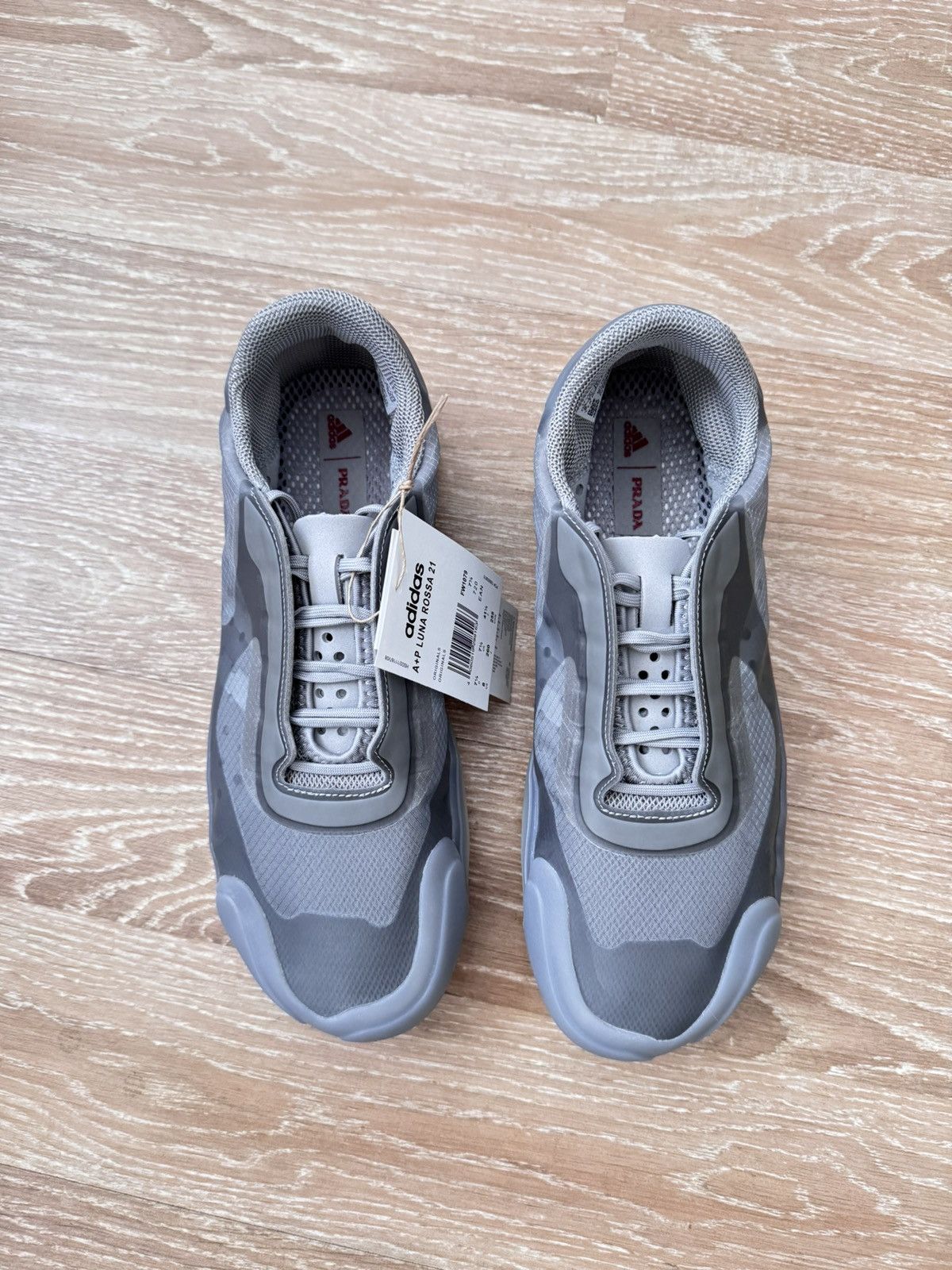 Adidas × Prada 690$ Adidas x Prada Luna Rossa Gunmetal Grey Size US 7.5 / EU 40-41 - 5 Thumbnail