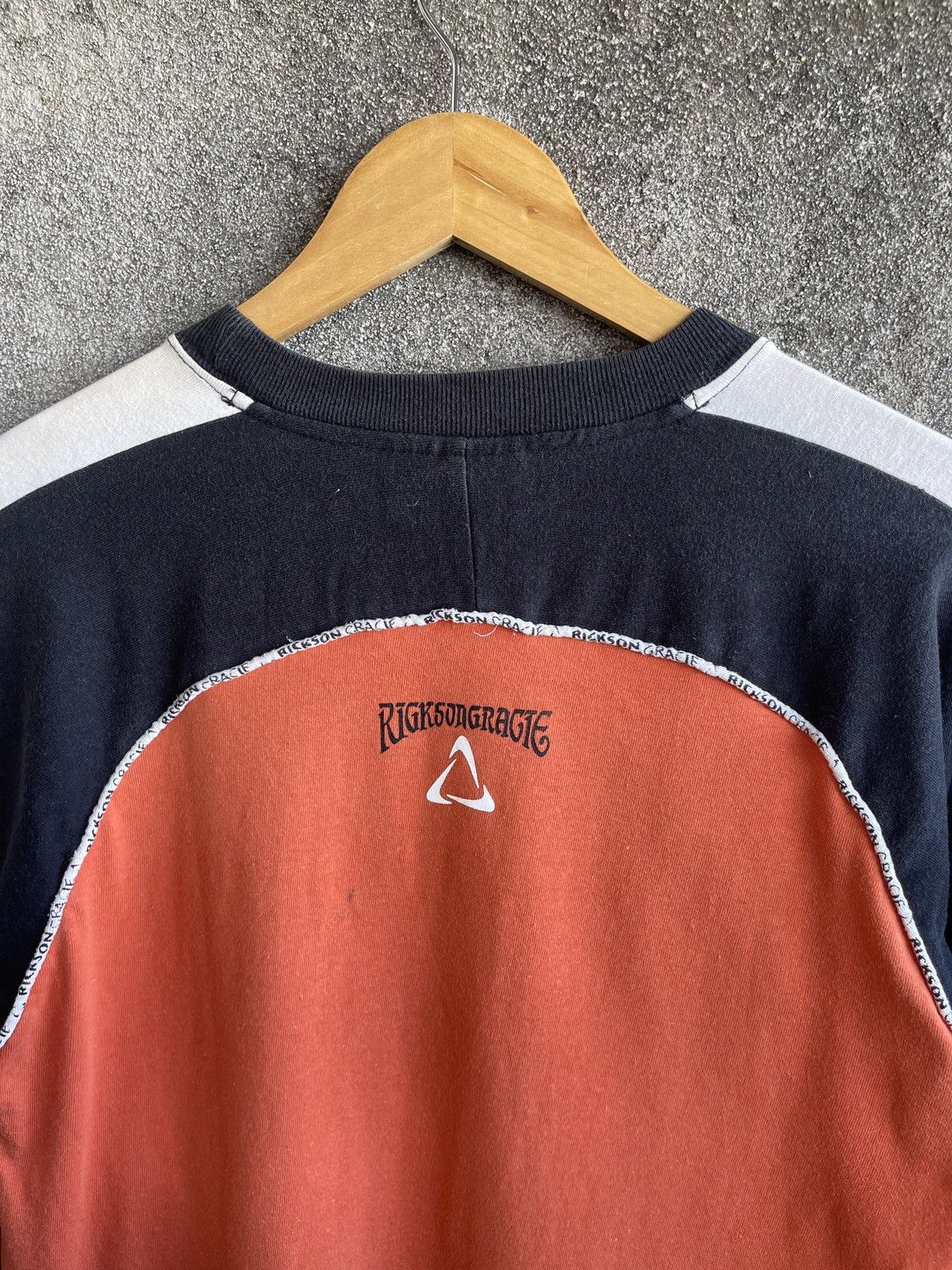 Sports Specialties Vintage 90s 🔥RICKSON GRACIE MMA🔥Center Logo Hybrid L/S Tee Size US M / EU 48-50 / 2 - 11 Thumbnail