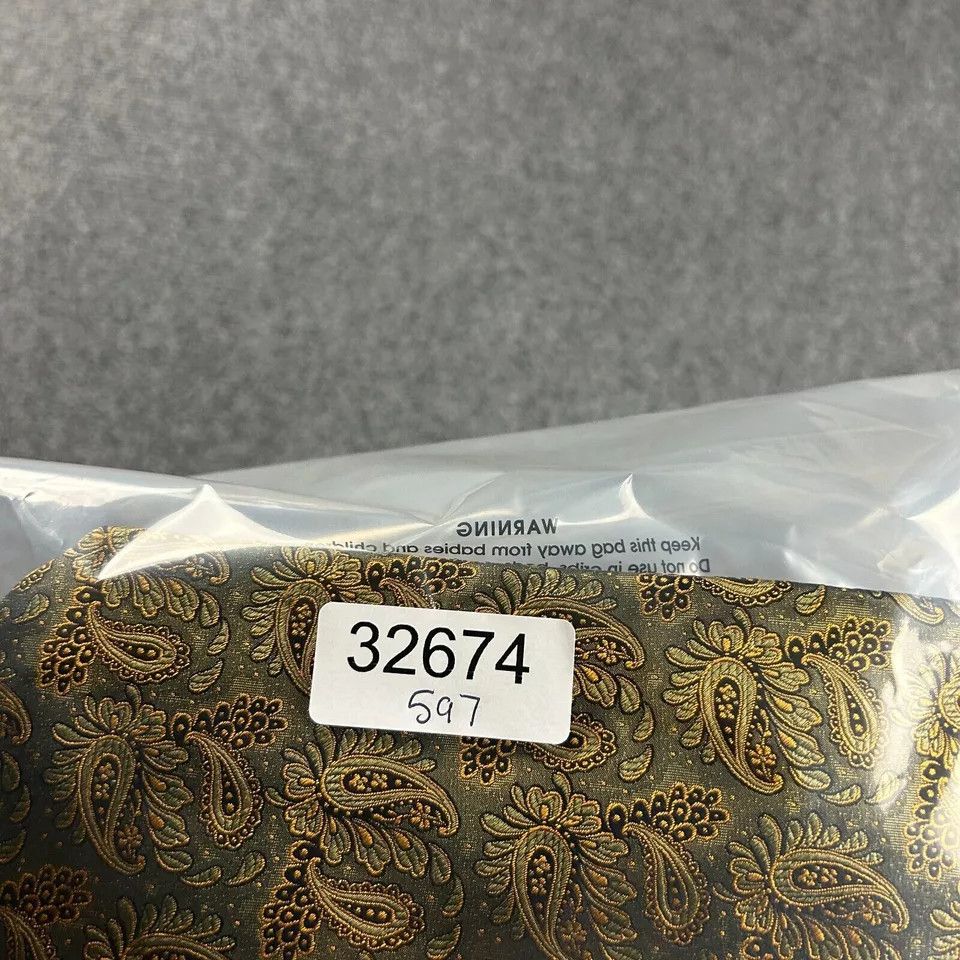 Robert Talbott × Vintage Robert Talbott Neck Tie Mens 4" x 58" Paisley Vintage Silk Size ONE SIZE - 7 Thumbnail