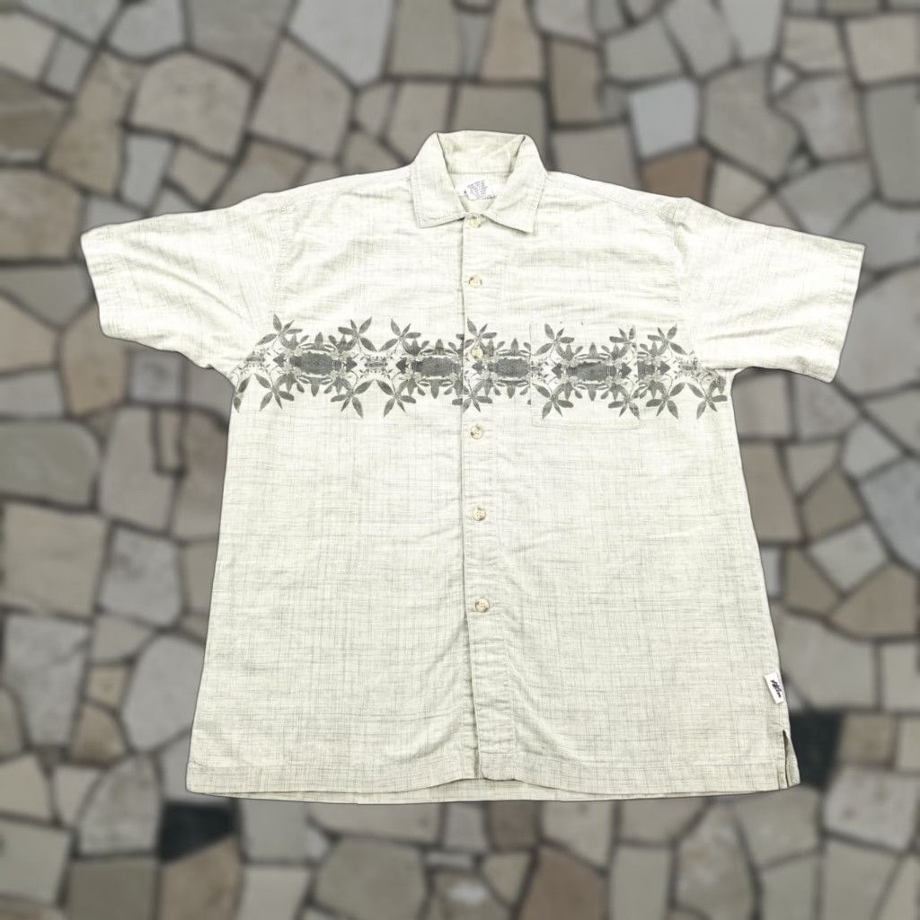 No Fear VINTAGE No Fear Shirt Mens M Green Hawaiian Aloha Floral Button-Up Surf Beach Floral Shirt Mens M Green Hawaiian Aloha Button-Up No Fear Size US M / EU 48-50 / 2 - 1 Thumbnail