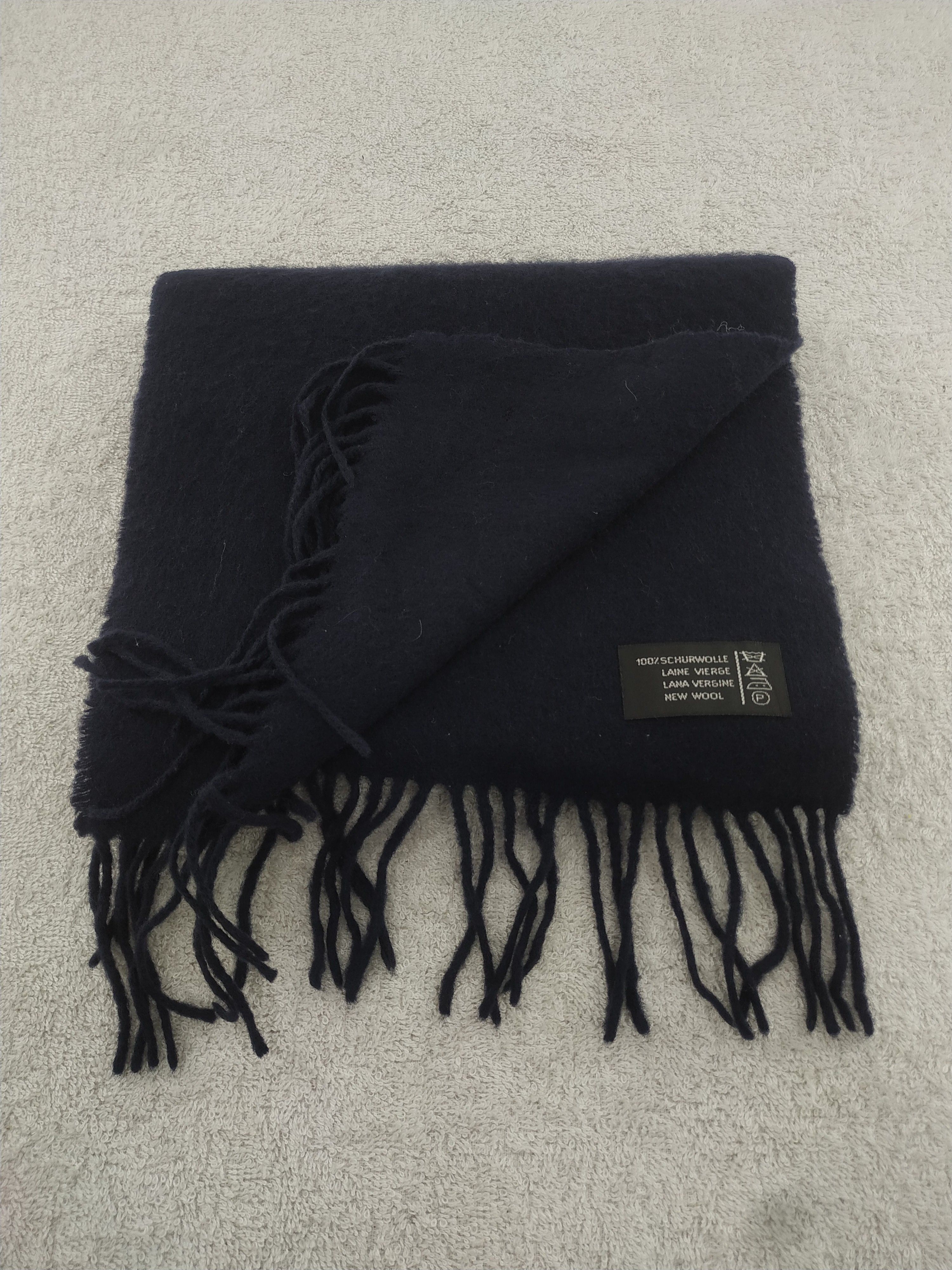 Yves Saint Laurent Vintage Yves Saint Lauren Wool Scarf/Muffler/Neckwear MF172 Size ONE SIZE - 4 Thumbnail