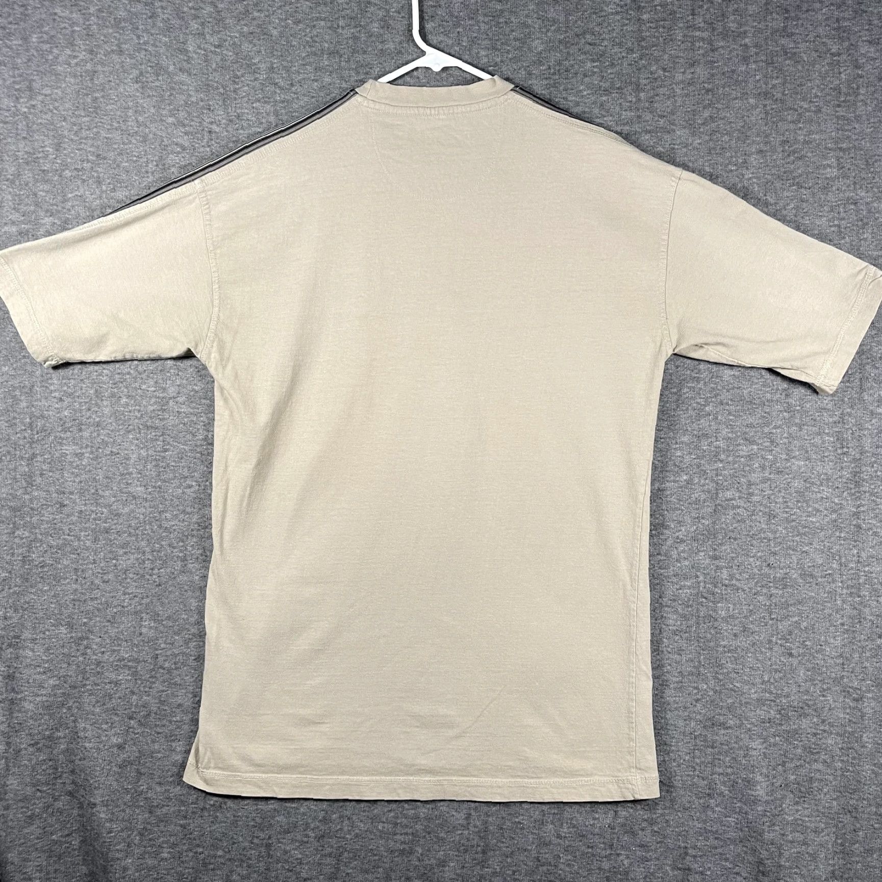 Vintage Canyon Guide Outfitters Shirt Mens Medium Khaki Stripe Cotton Crewneck Casual Size US M / EU 48-50 / 2 - 3 Thumbnail
