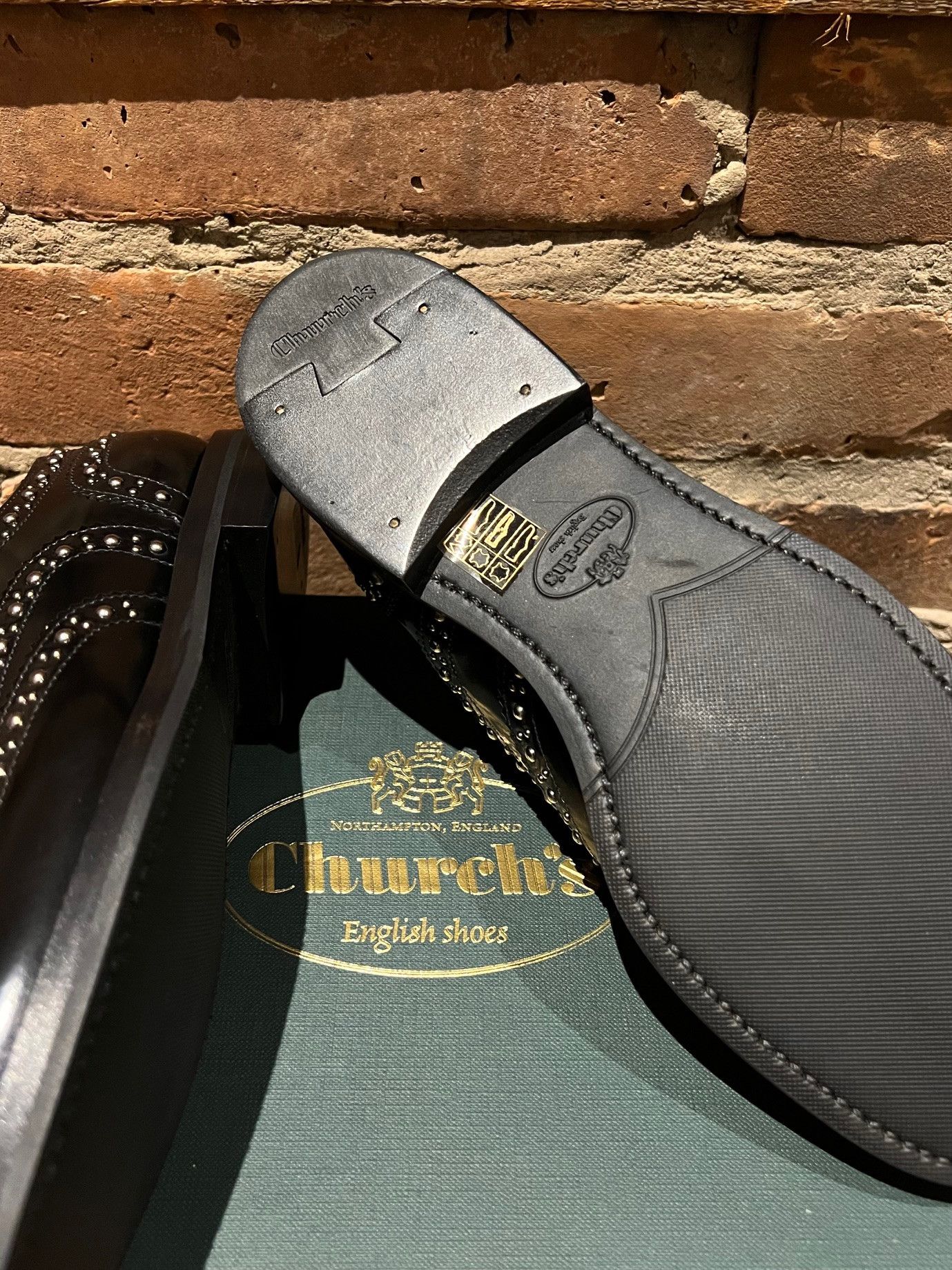 Church's Church’s “Burwood Met” Studded Oxford Size US 5.5 / IT 35.5 - 9 Thumbnail