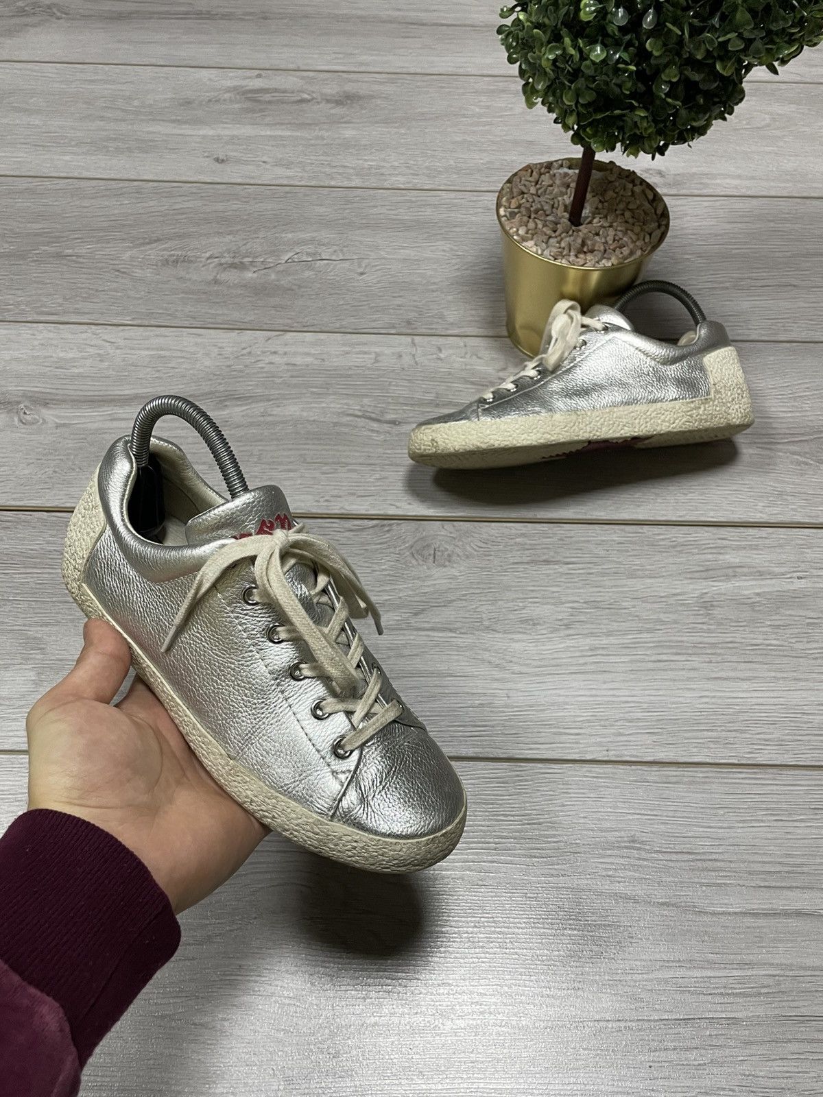 ASH ASH leather star low sneakers Size US 8 / IT 38 - 6 Thumbnail