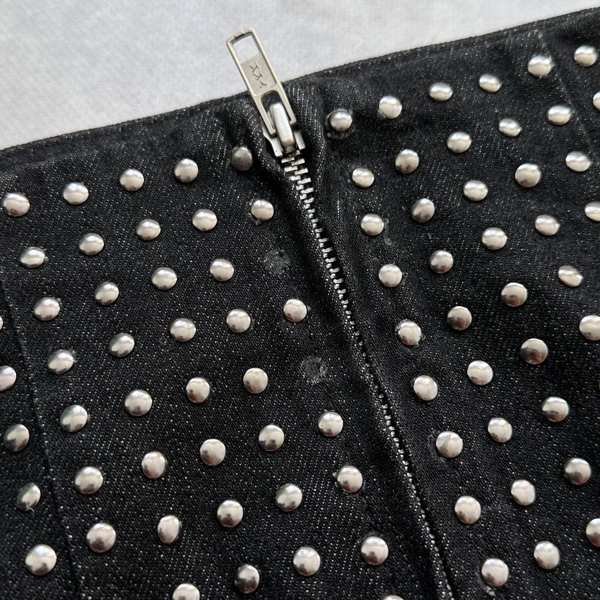 Acne Studios Studded Acne Studios Vintage Mad Punk Gothic Skirt Size 26" / US 2 / IT 38 - 8 Thumbnail
