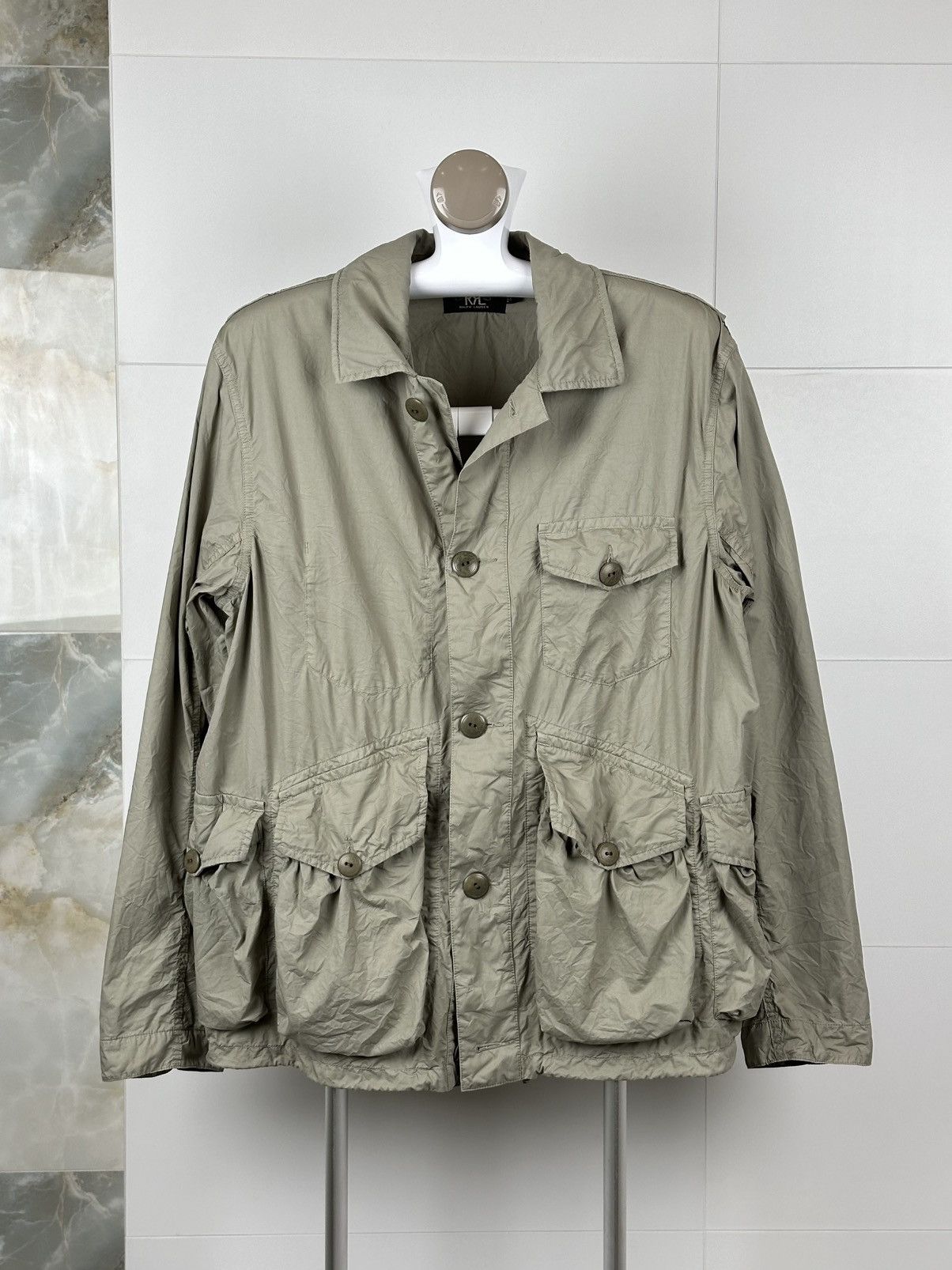 RRL Ralph Lauren × Ralph Lauren Double Ralph Lauren multi pocket light jacket MEN size M Size US M / EU 48-50 / 2 - 1 Thumbnail
