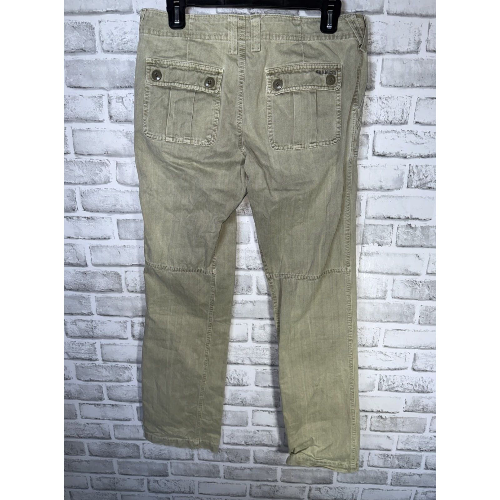 Gramicci Gramicci Pants Women 2 31 Inseam Beige Hiking Casual Womens Size 26" / US 2 / IT 38 - 8 Thumbnail